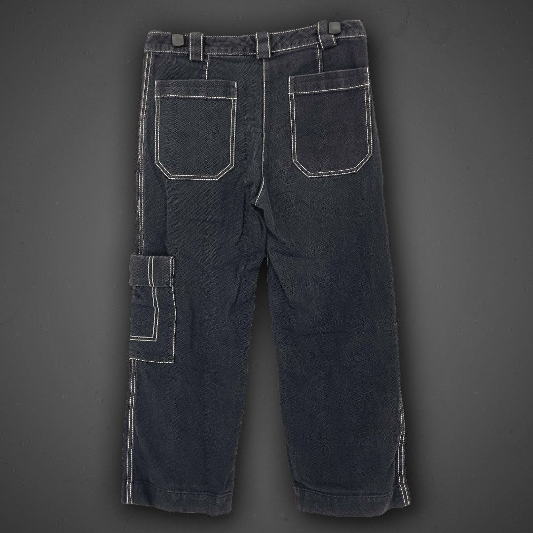 3.1 Phillip Lim 💥Archive💥 Contrast Stitch - Double Leg - Cropped Pants Size US 30 / EU 46 - 8 Thumbnail