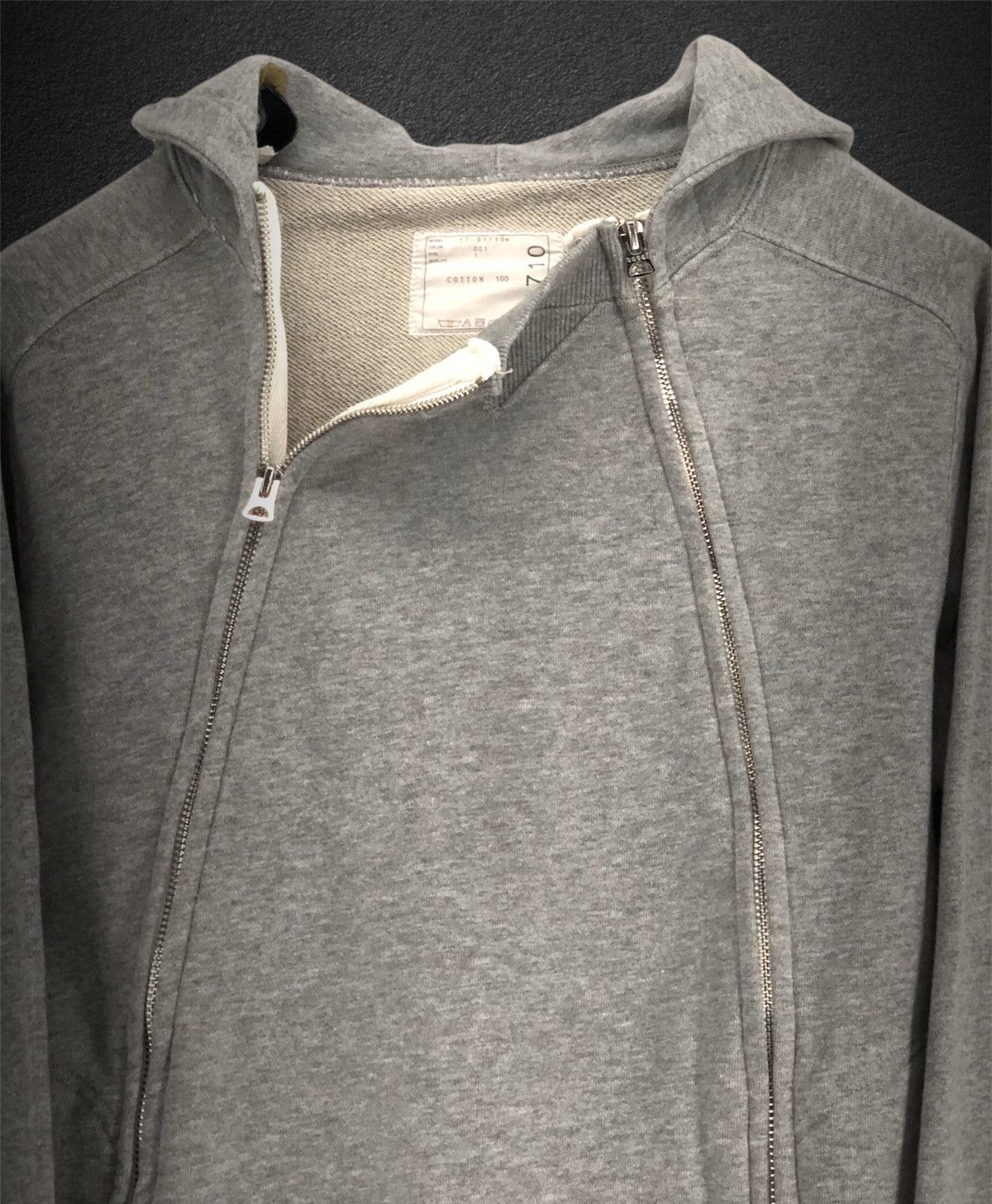 Sacai Double Zip Hoodie - 1710 Size US S / EU 44-46 / 1 - 4 Thumbnail