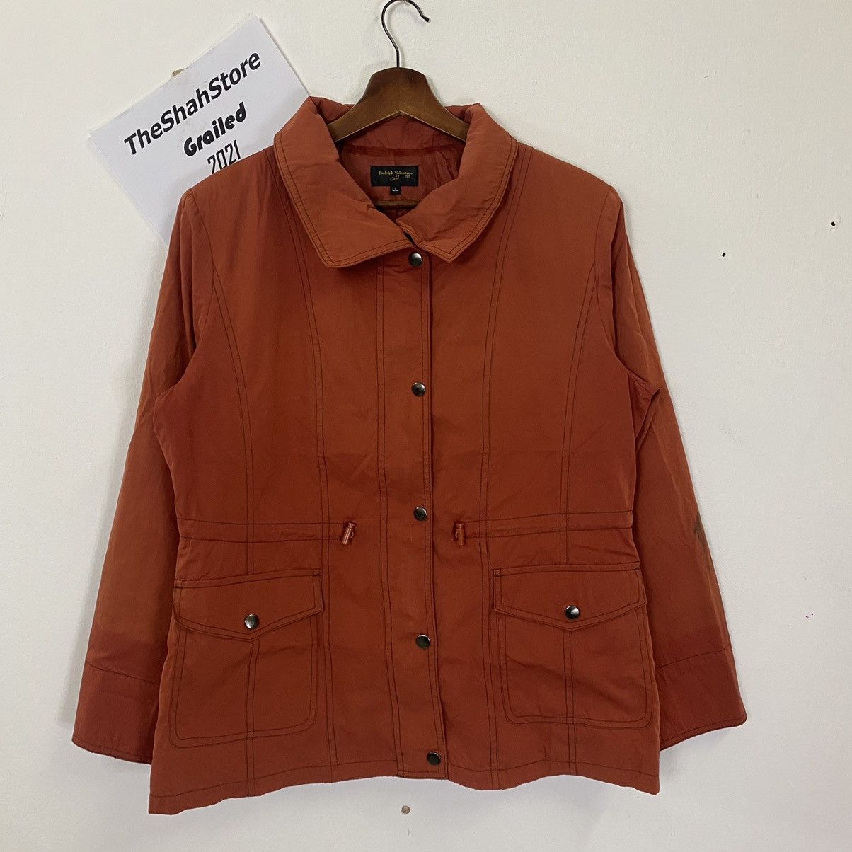 Vintage Rudolf Valentino Gold Button Ups Jackets