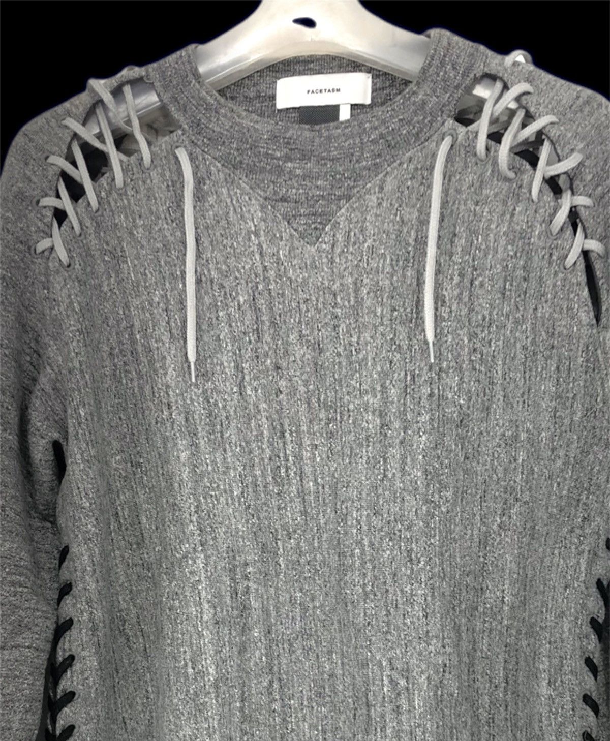Facetasm String Laced Hem Sweater Size US S / EU 44-46 / 1 - 2 Thumbnail