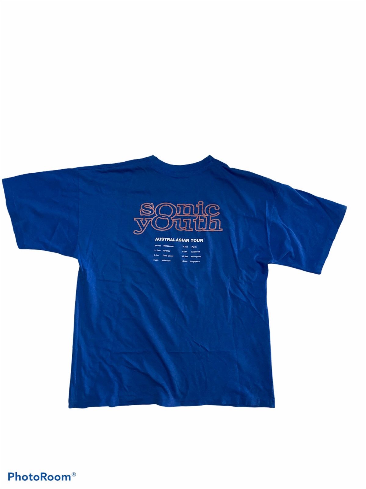 Band Tees RARE!! Vintage 94/95 Sonic Youth Tour Tee Size US XL / EU 56 / 4 - 2 Thumbnail