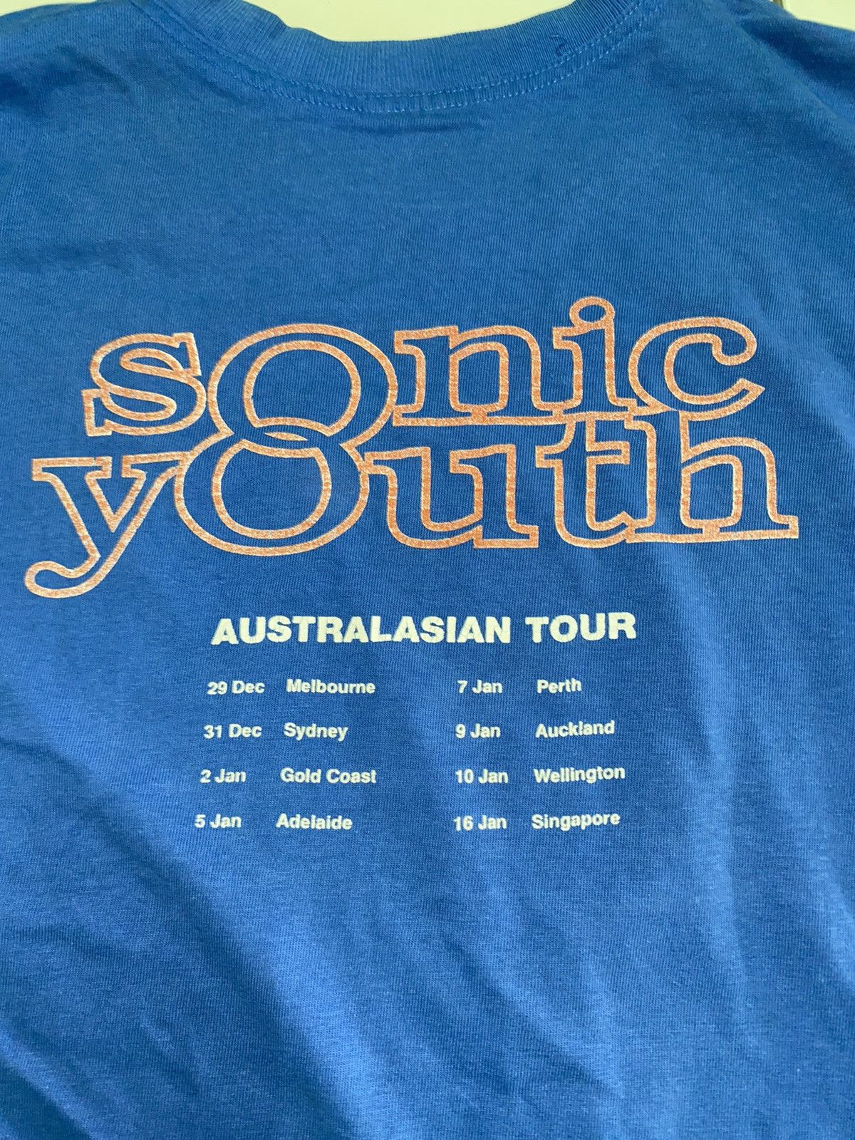 Band Tees RARE!! Vintage 94/95 Sonic Youth Tour Tee Size US XL / EU 56 / 4 - 11 Thumbnail