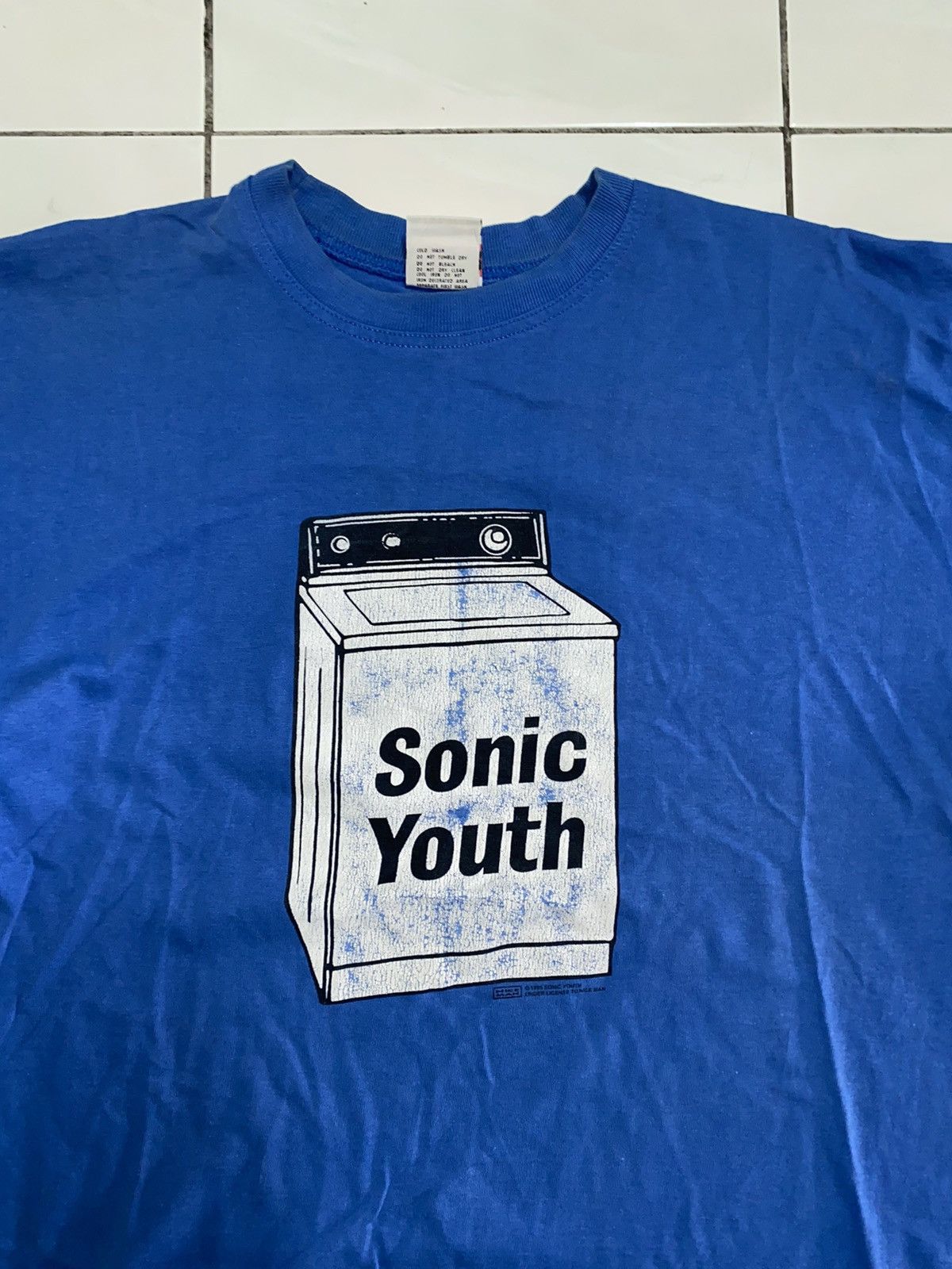 Band Tees RARE!! Vintage 94/95 Sonic Youth Tour Tee Size US XL / EU 56 / 4 - 3 Thumbnail