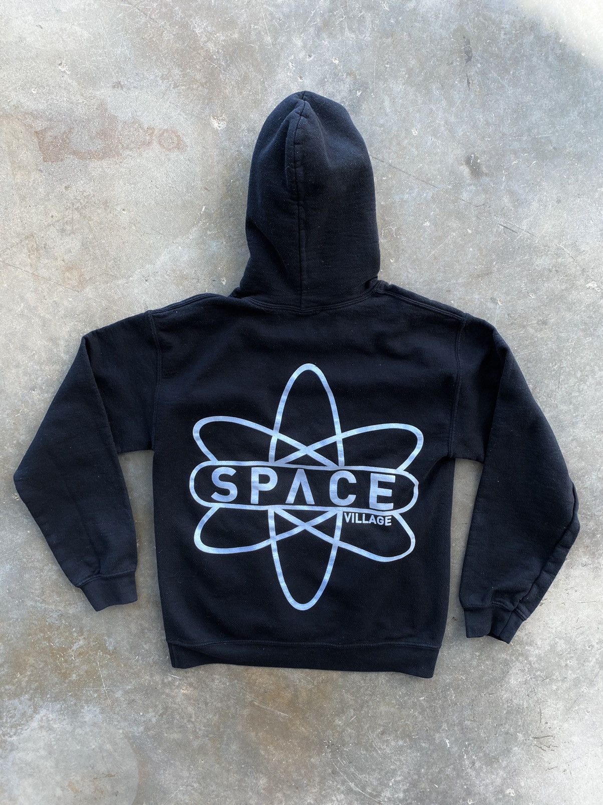 Travis Scott Travis Scott Space Village Logo Hoodie Black Small S ❄️ Jack Size US S / EU 44-46 / 1 - 1 Thumbnail
