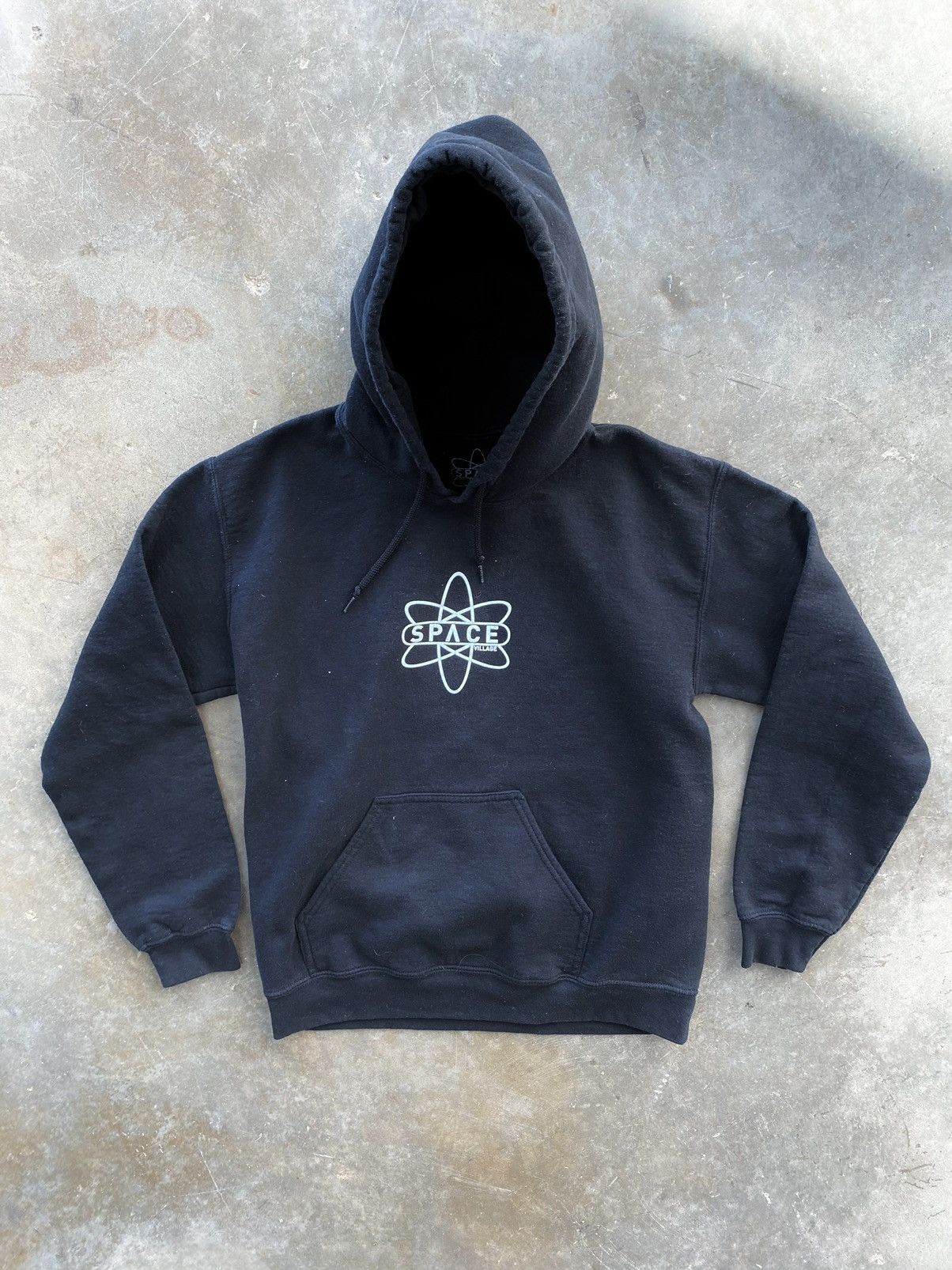 Travis Scott Travis Scott Space Village Logo Hoodie Black Small S ❄️ Jack Size US S / EU 44-46 / 1 - 3 Thumbnail