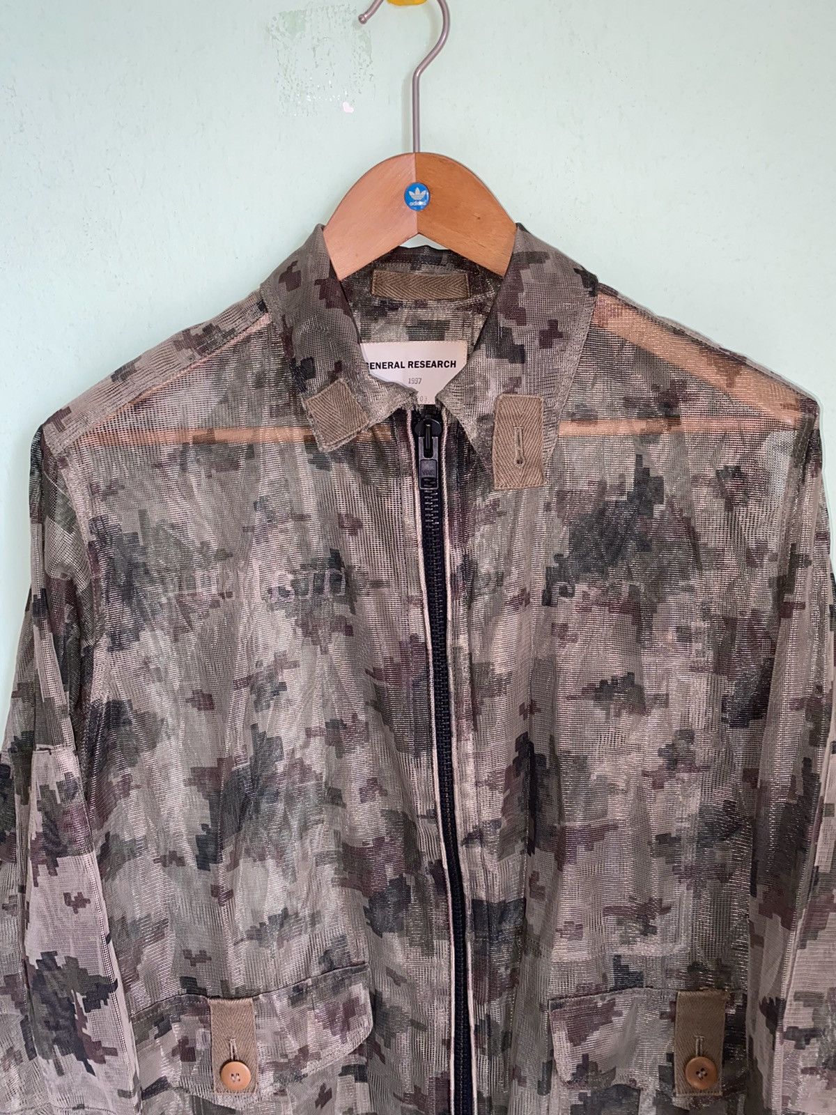 General Research × Vintage 1997 Archive Piece General Research Mesh Jacket Size US L / EU 52-54 / 3 - 3 Thumbnail