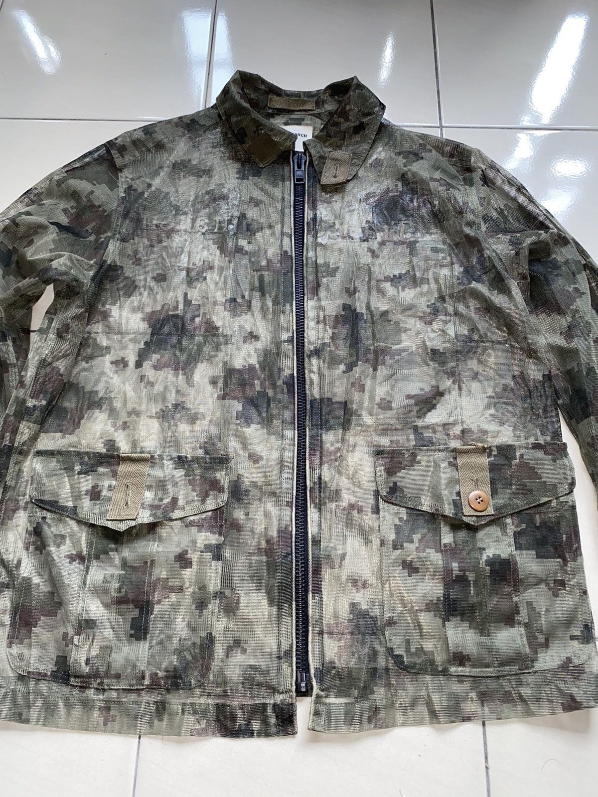 General Research × Vintage 1997 Archive Piece General Research Mesh Jacket Size US L / EU 52-54 / 3 - 14 Thumbnail