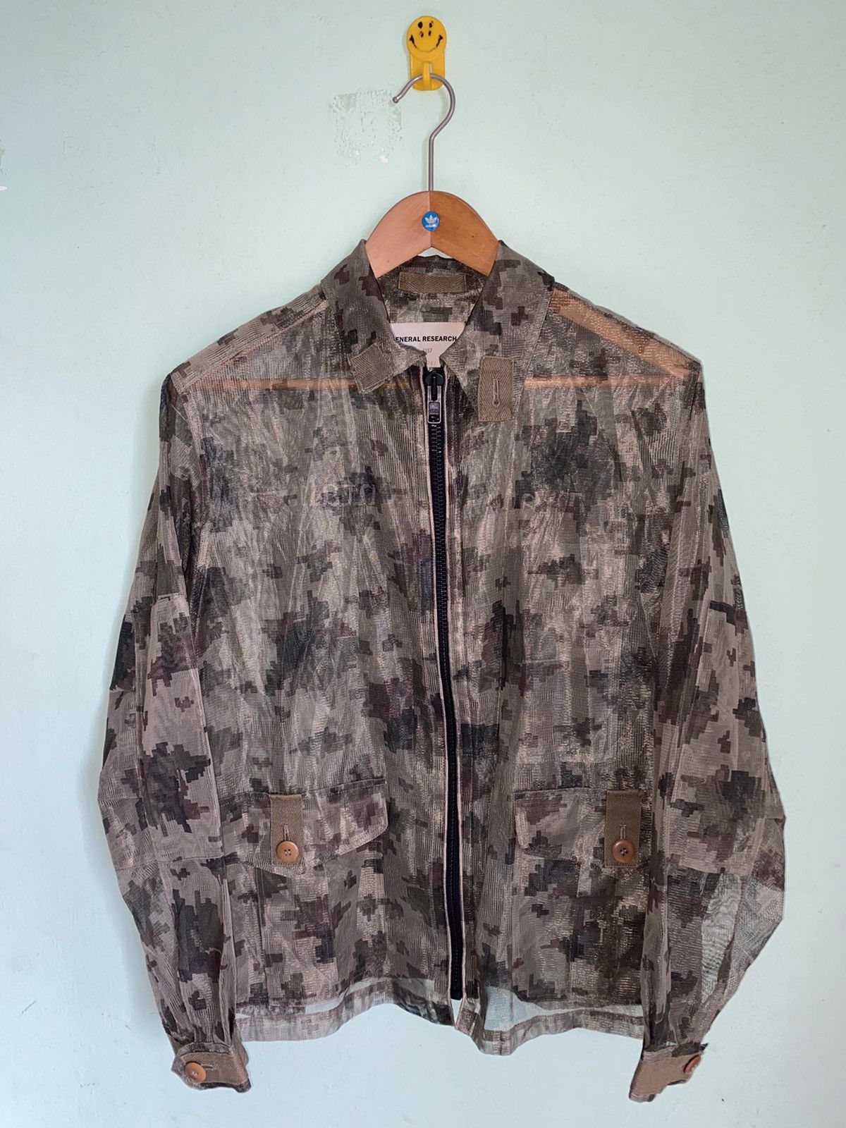 General Research × Vintage 1997 Archive Piece General Research Mesh Jacket Size US L / EU 52-54 / 3 - 2 Thumbnail