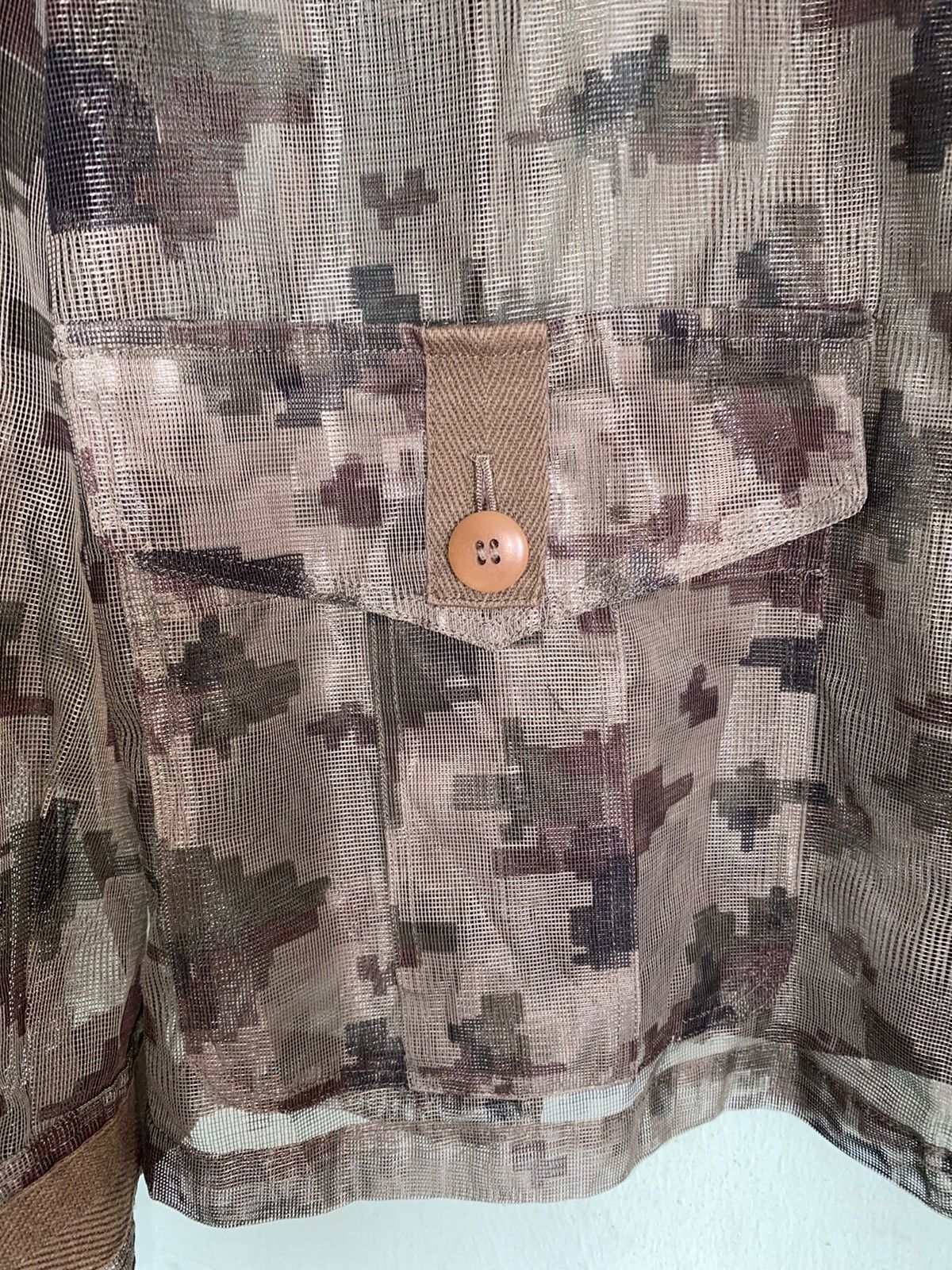 General Research × Vintage 1997 Archive Piece General Research Mesh Jacket Size US L / EU 52-54 / 3 - 5 Thumbnail