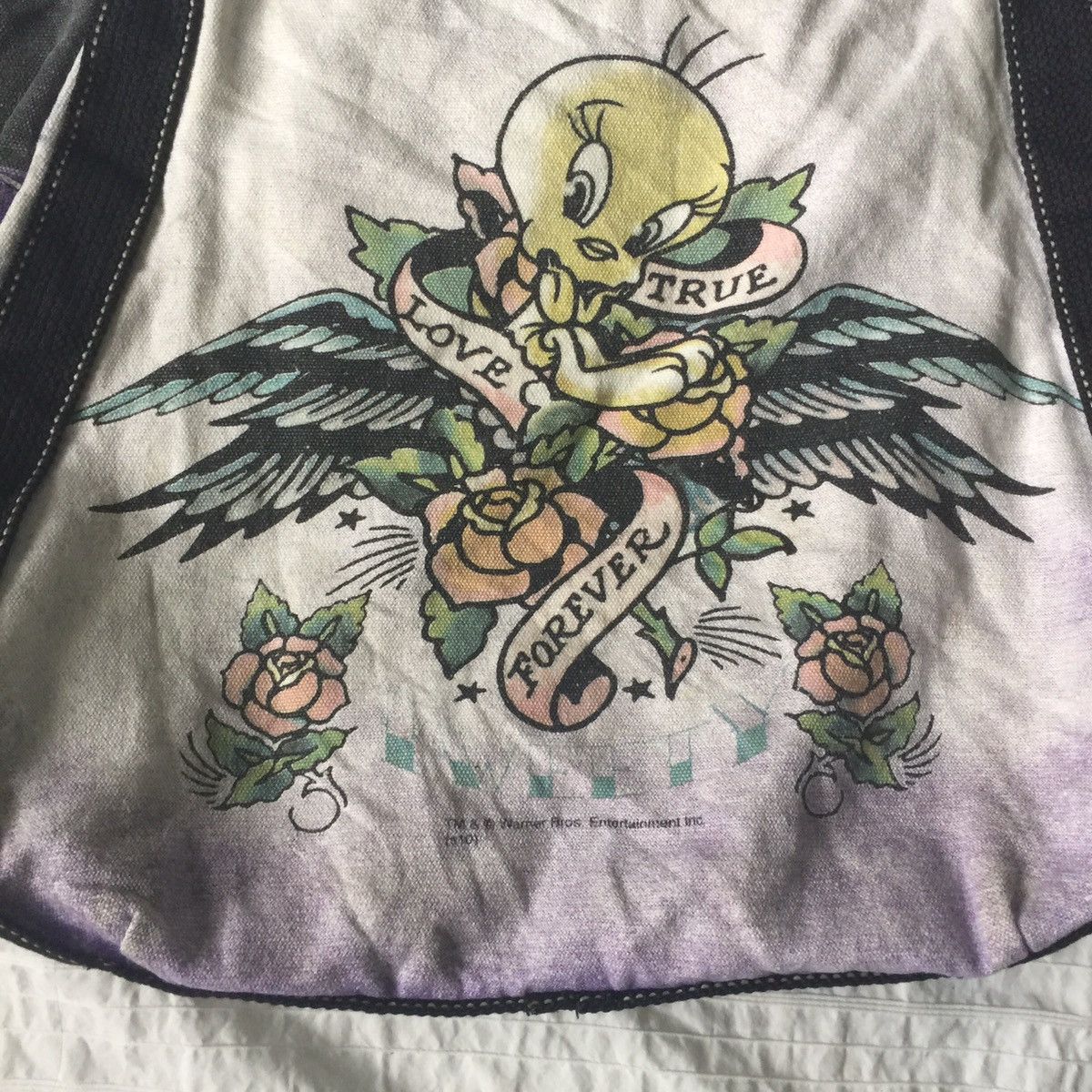 Anime Tweety cartoon tote bag Size ONE SIZE - 5 Thumbnail