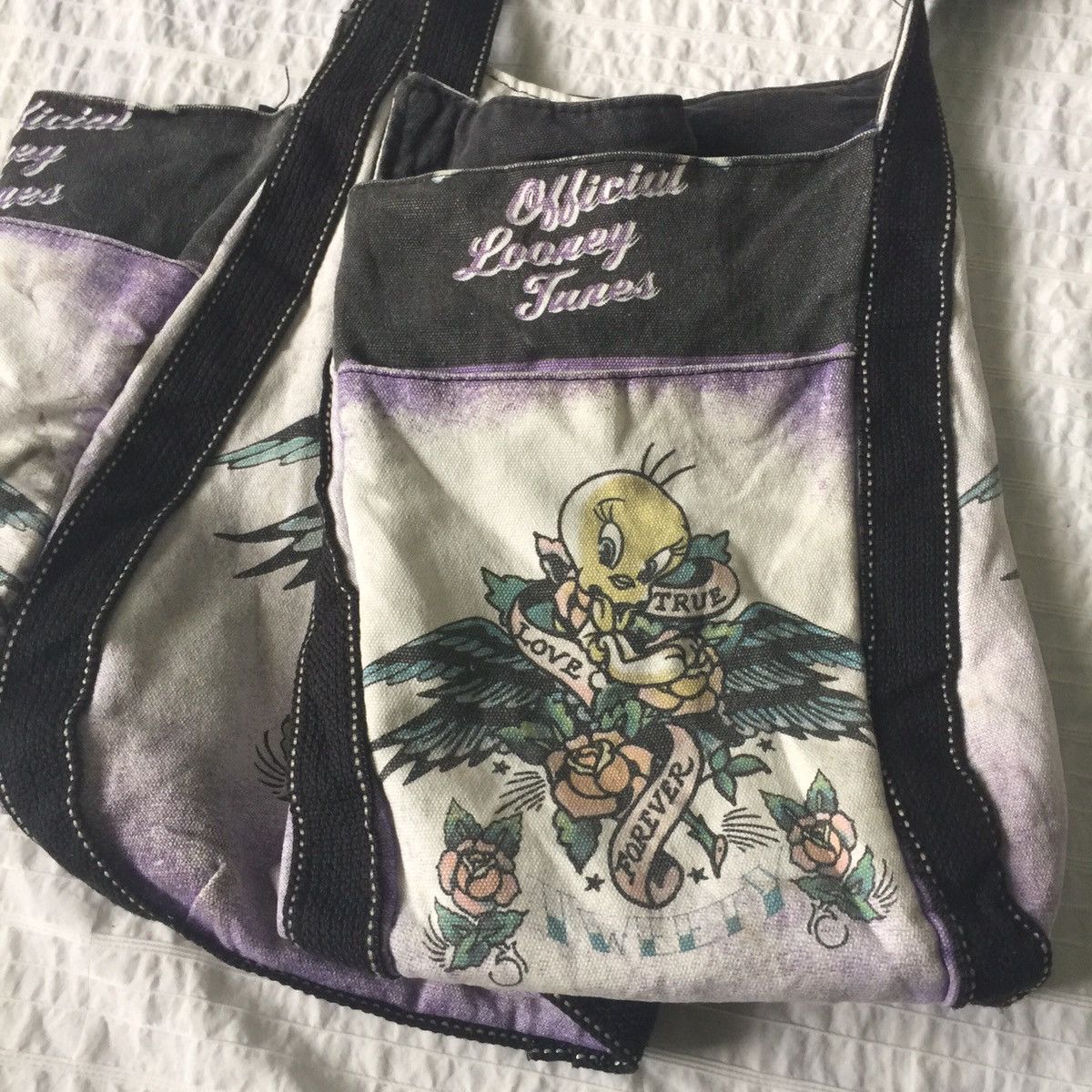 Anime Tweety cartoon tote bag Size ONE SIZE - 6 Thumbnail