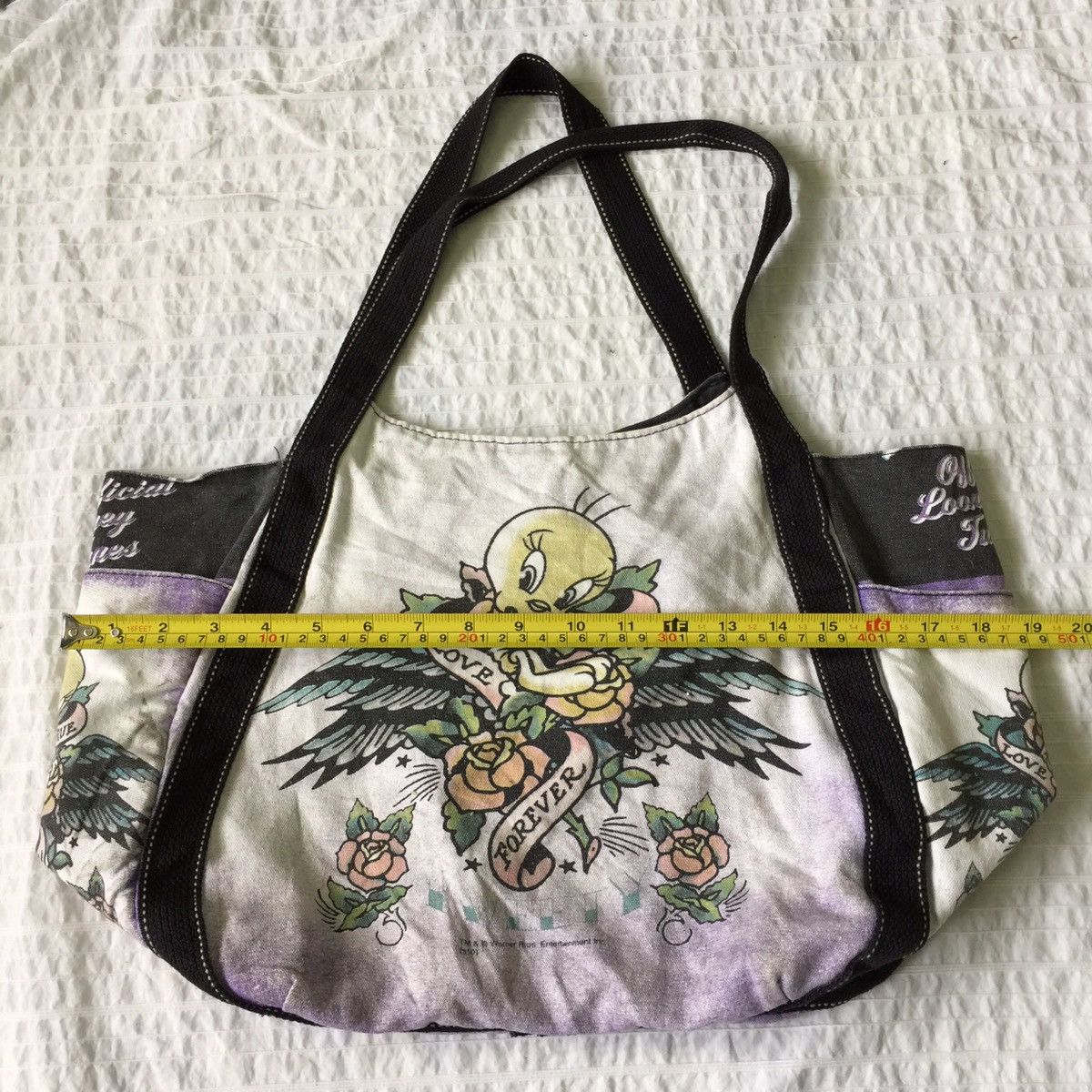 Anime Tweety cartoon tote bag Size ONE SIZE - 10 Thumbnail