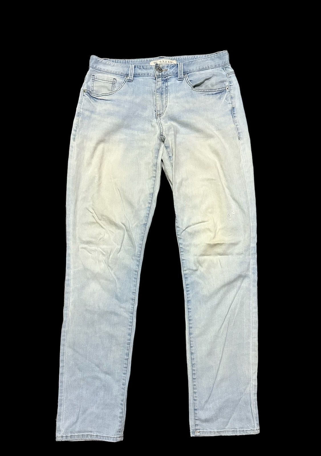 Guess 30x31 Guess light wash denim jeans Size 30" / US 8 / IT 44 - 2 Thumbnail