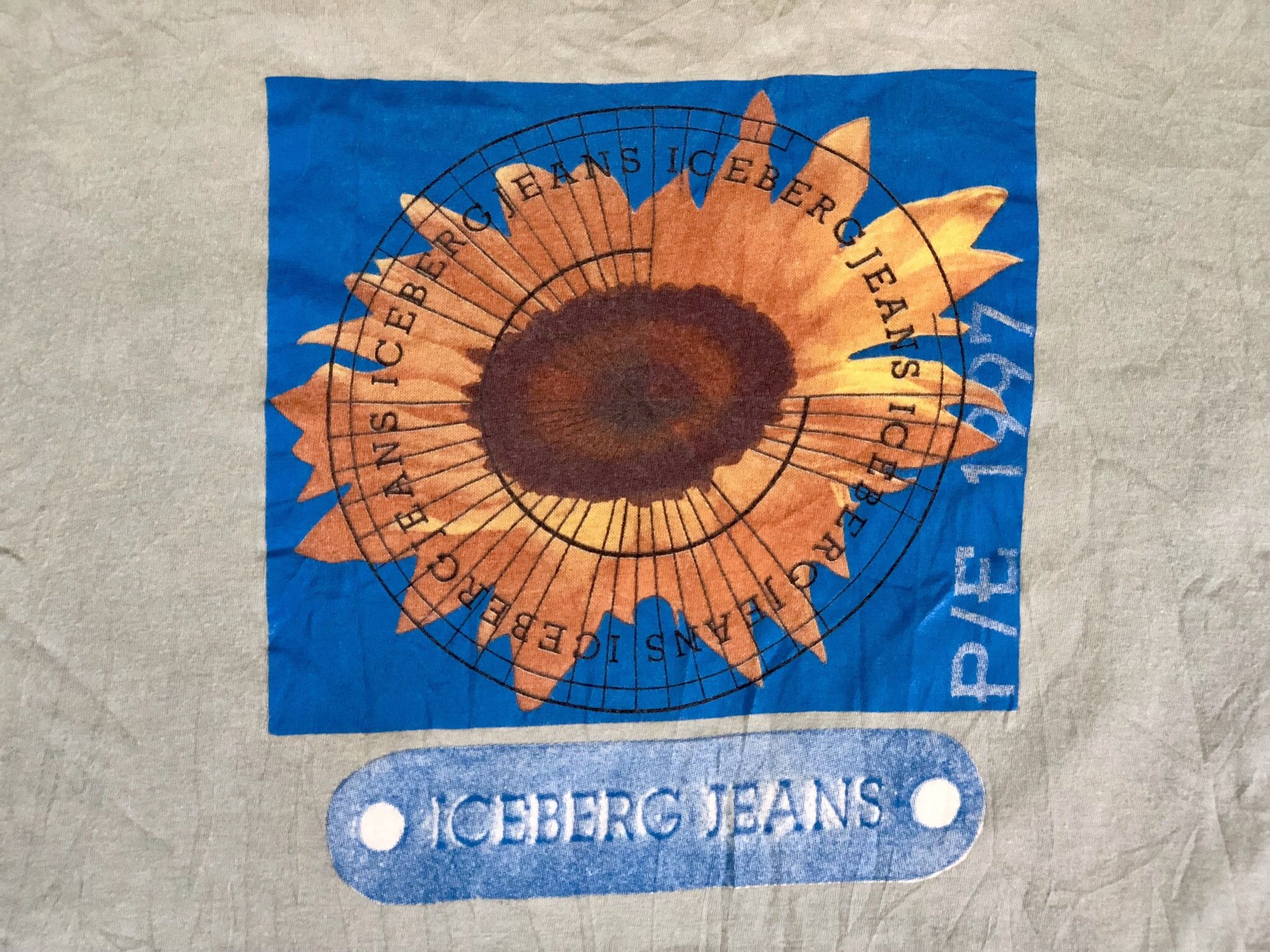 Iceberg Rare Vintage 90s Iceberg jeans 1997 Tshirts Size US L / EU 52-54 / 3 - 2 Thumbnail