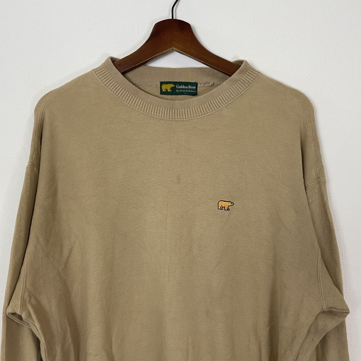 Golden Bear × Vintage Vintage Golden Bear Embroidery Small Logo Sweatshirt Size US L / EU 52-54 / 3 - 4 Thumbnail
