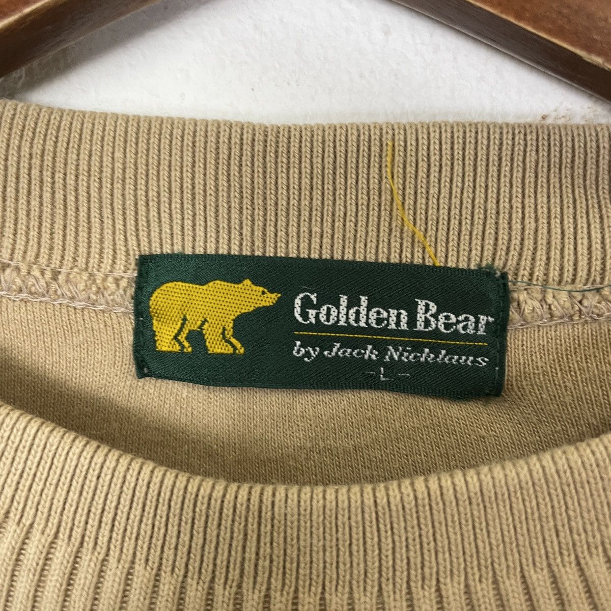 Golden Bear × Vintage Vintage Golden Bear Embroidery Small Logo Sweatshirt Size US L / EU 52-54 / 3 - 5 Thumbnail