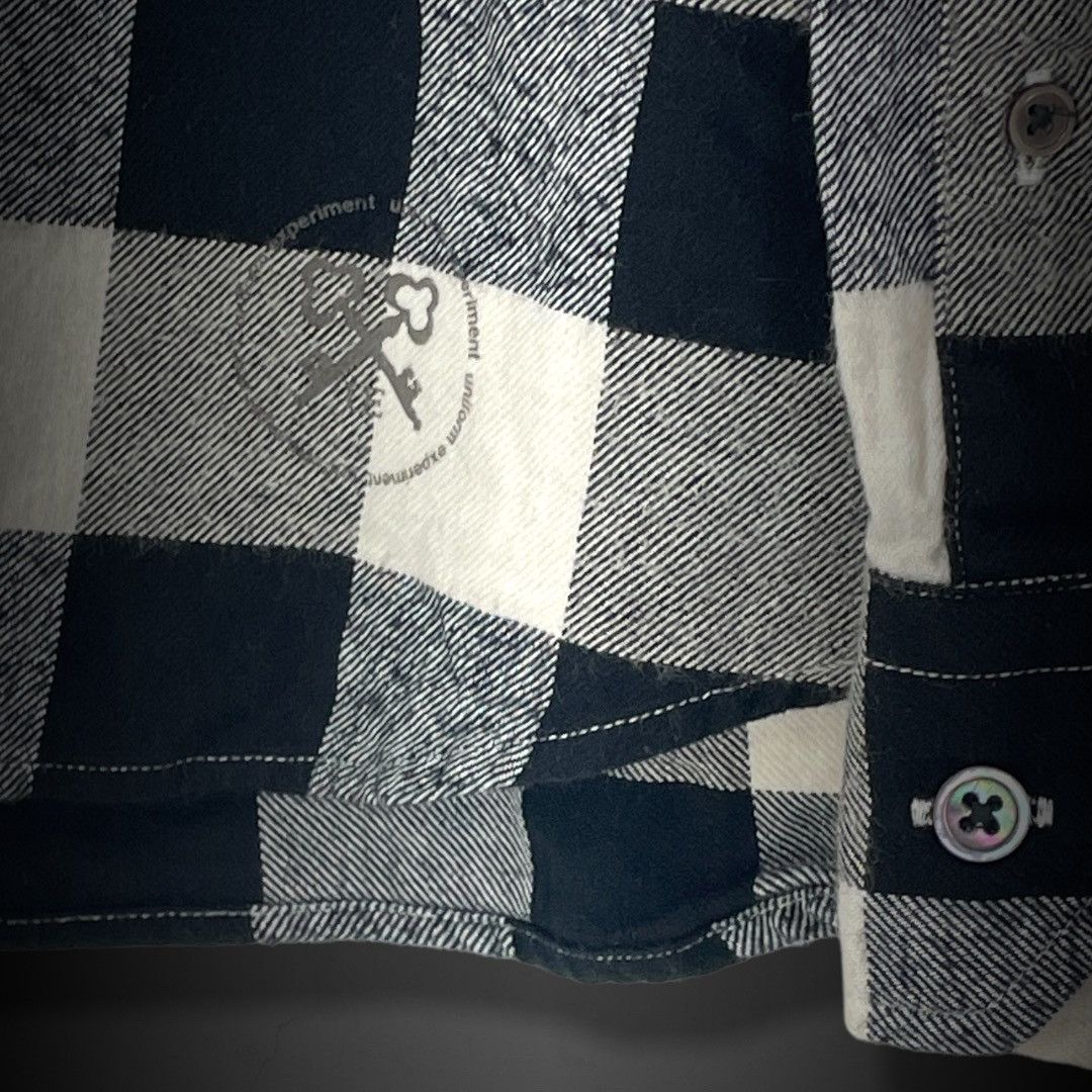 Fragment Design Patchwork Flannel L/S Button Up Overshirt Size US L / EU 52-54 / 3 - 6 Thumbnail