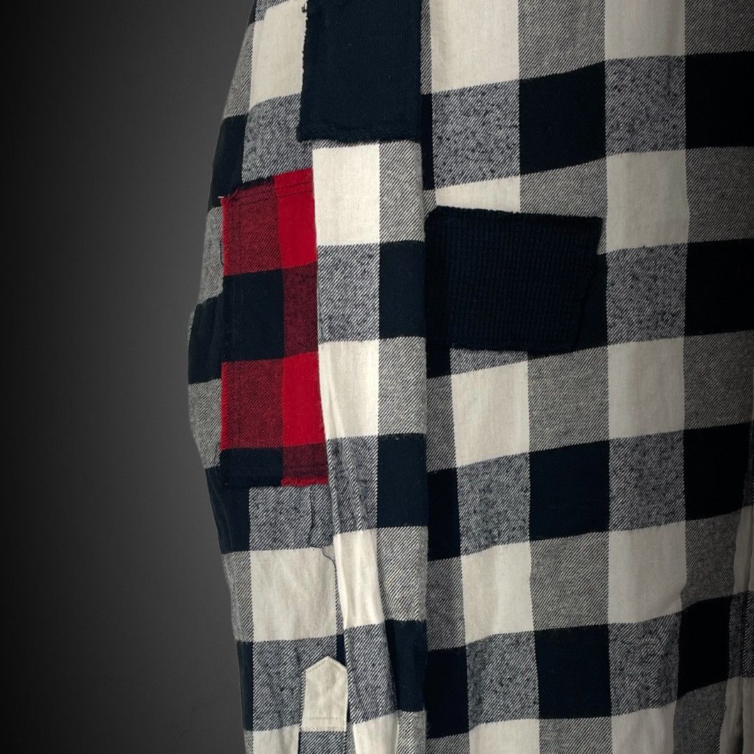 Fragment Design Patchwork Flannel L/S Button Up Overshirt Size US L / EU 52-54 / 3 - 3 Thumbnail