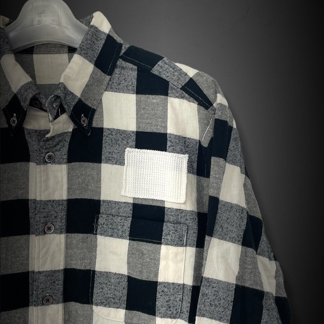 Fragment Design Patchwork Flannel L/S Button Up Overshirt Size US L / EU 52-54 / 3 - 4 Thumbnail