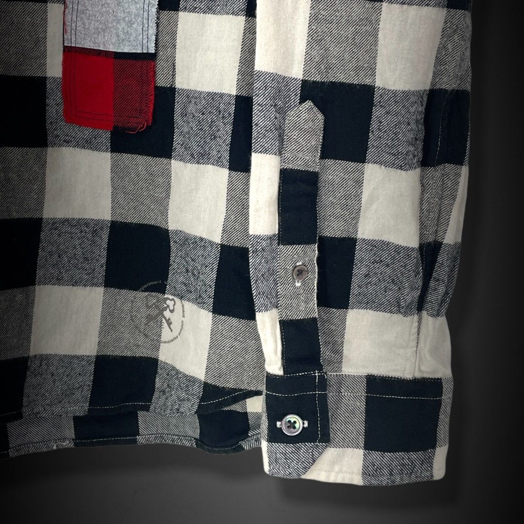 Fragment Design Patchwork Flannel L/S Button Up Overshirt Size US L / EU 52-54 / 3 - 5 Thumbnail