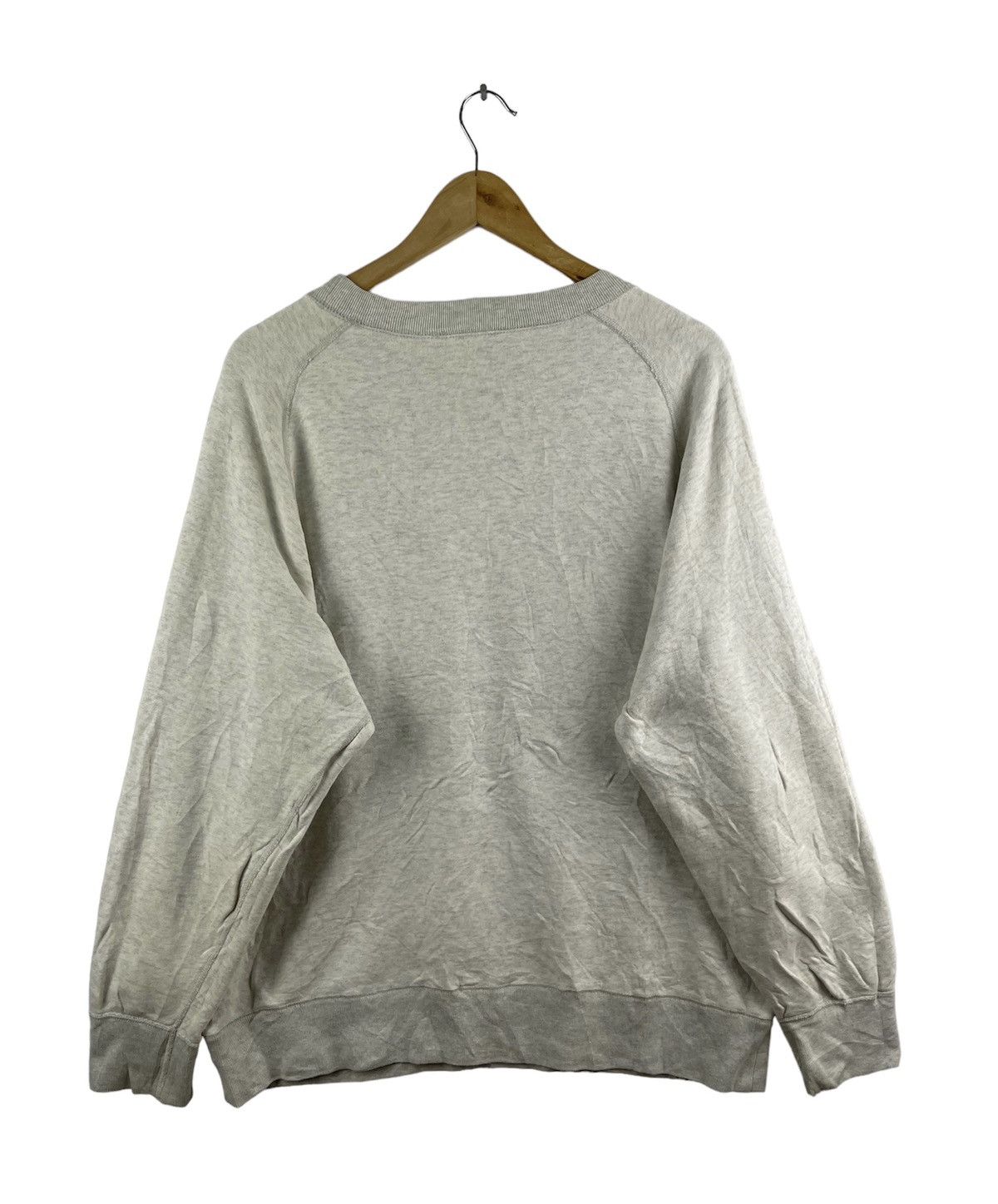 Japanese Brand × X-LARGE X-Large Big Logo Sweatshirt Cream Size US XL / EU 56 / 4 - 3 Thumbnail