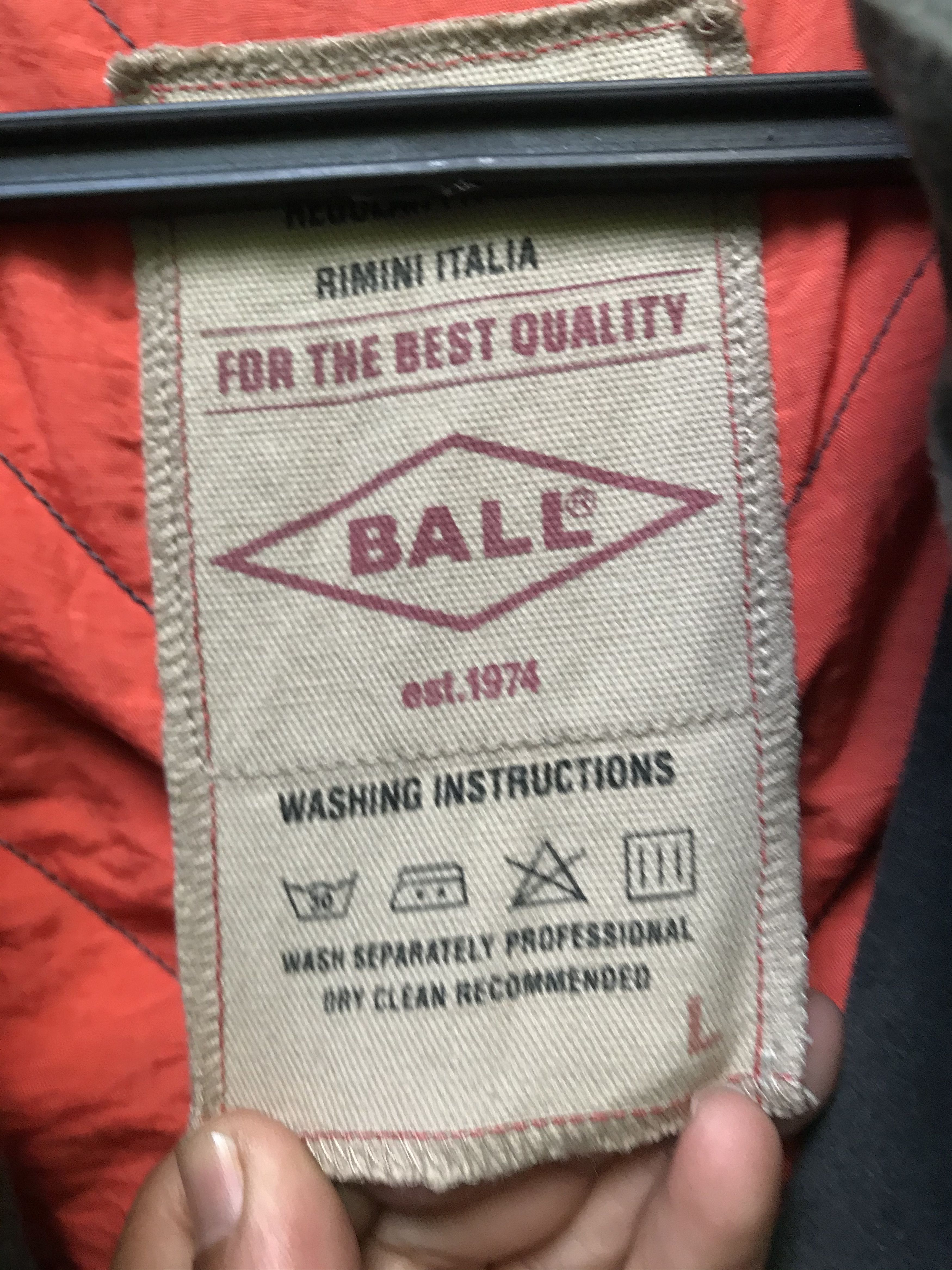 Designer × Japanese Brand Ball Rimini Italia Bikers Rebel Jacket Size US M / EU 48-50 / 2 - 3 Thumbnail