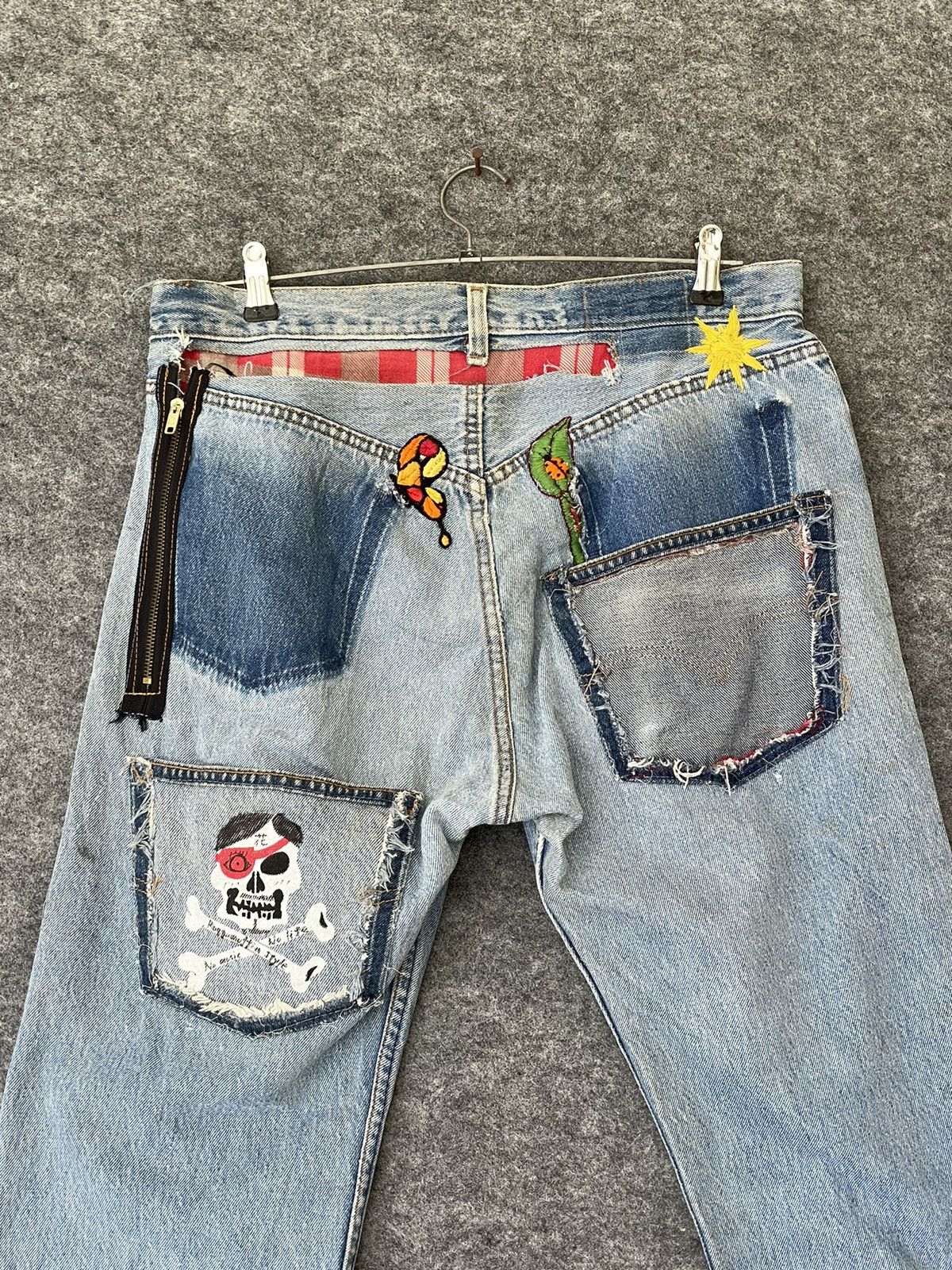 Levi's VINTAGE 501 LEVIS REWORKED Size US 34 / EU 50 - 4 Thumbnail
