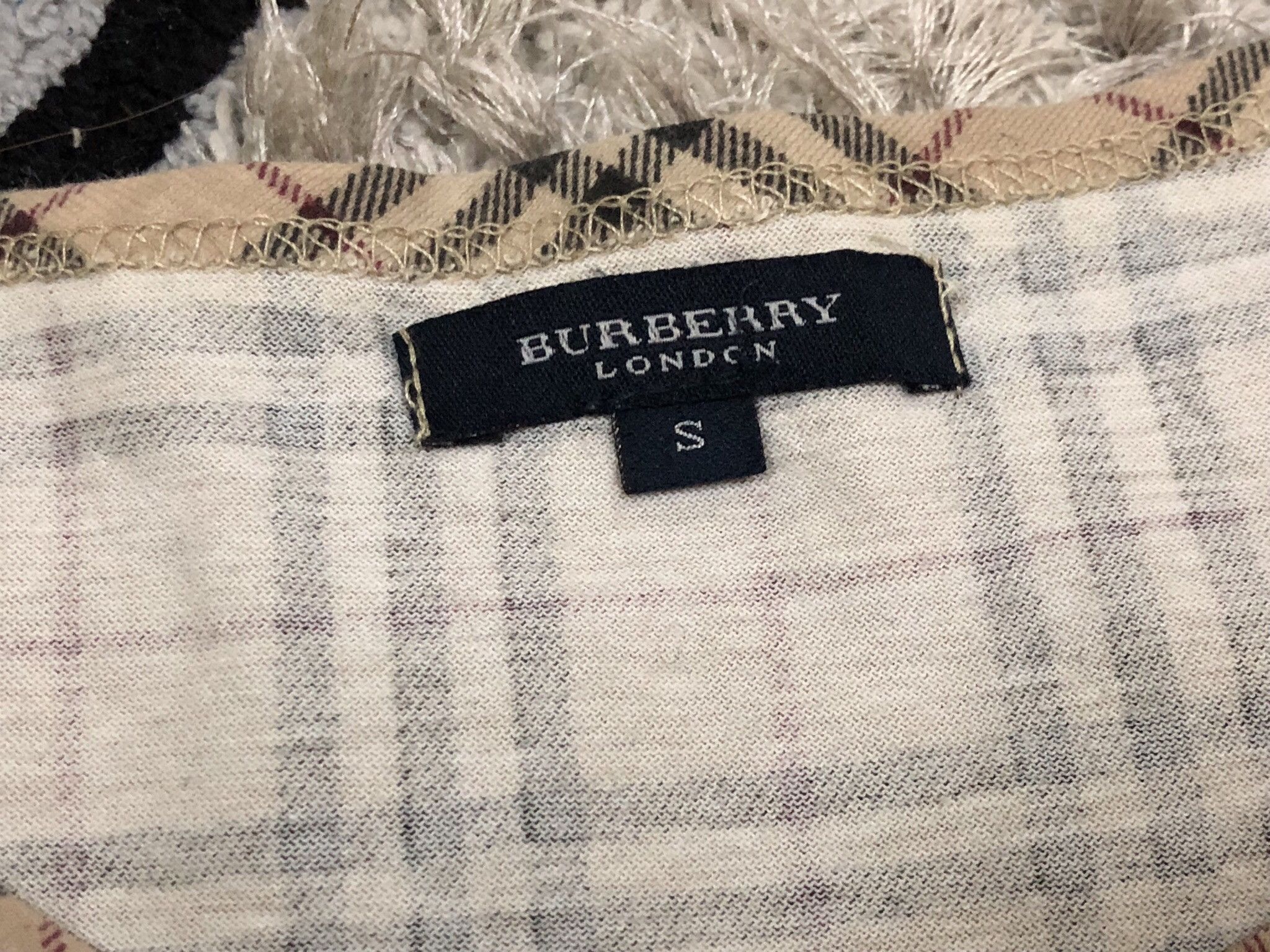 Burberry Burberry Nova Check Women Tshirts Size US S / EU 44-46 / 1 - 2 Thumbnail