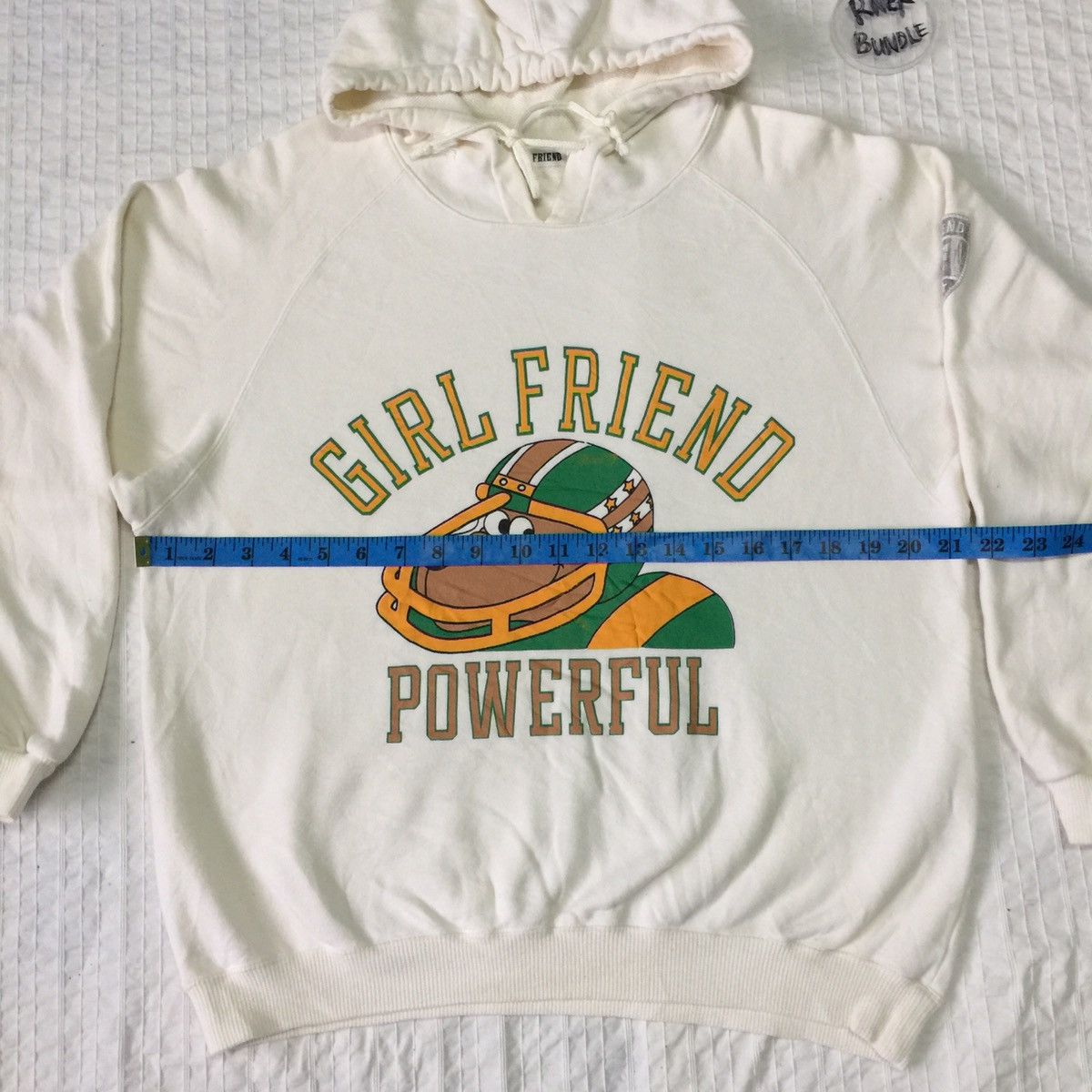 Japanese Brand Girl friend powerful Japanese brand hoodie sweatshirt Size US M / EU 48-50 / 2 - 14 Thumbnail