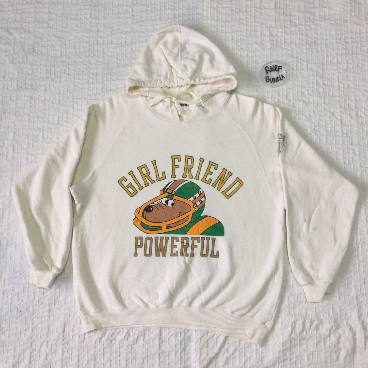 Japanese Brand Girl friend powerful Japanese brand hoodie sweatshirt Size US M / EU 48-50 / 2 - 12 Thumbnail