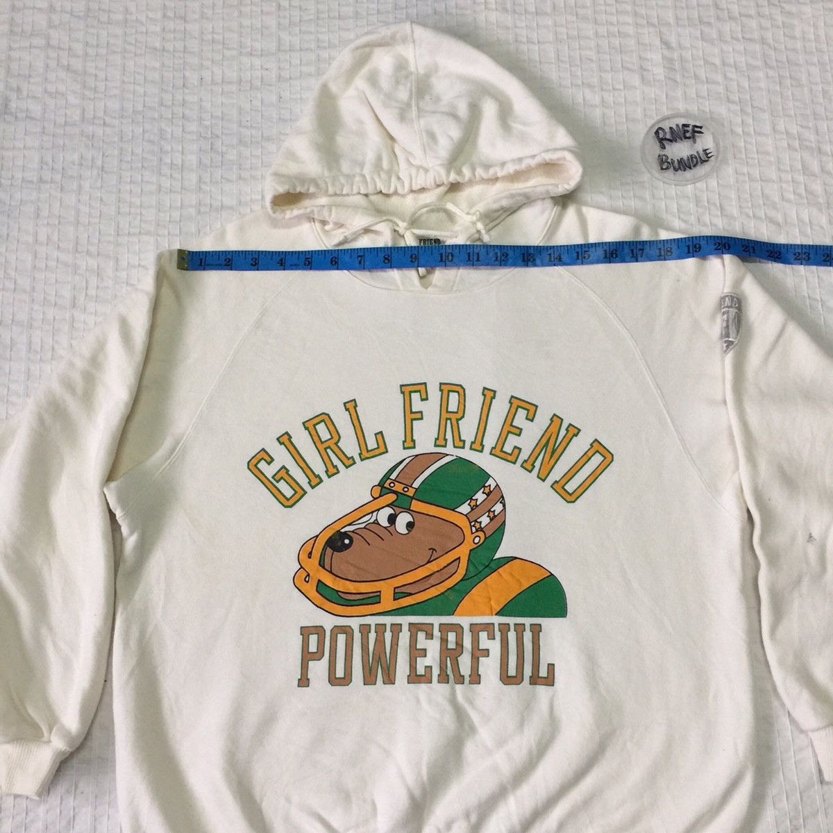 Japanese Brand Girl friend powerful Japanese brand hoodie sweatshirt Size US M / EU 48-50 / 2 - 13 Thumbnail