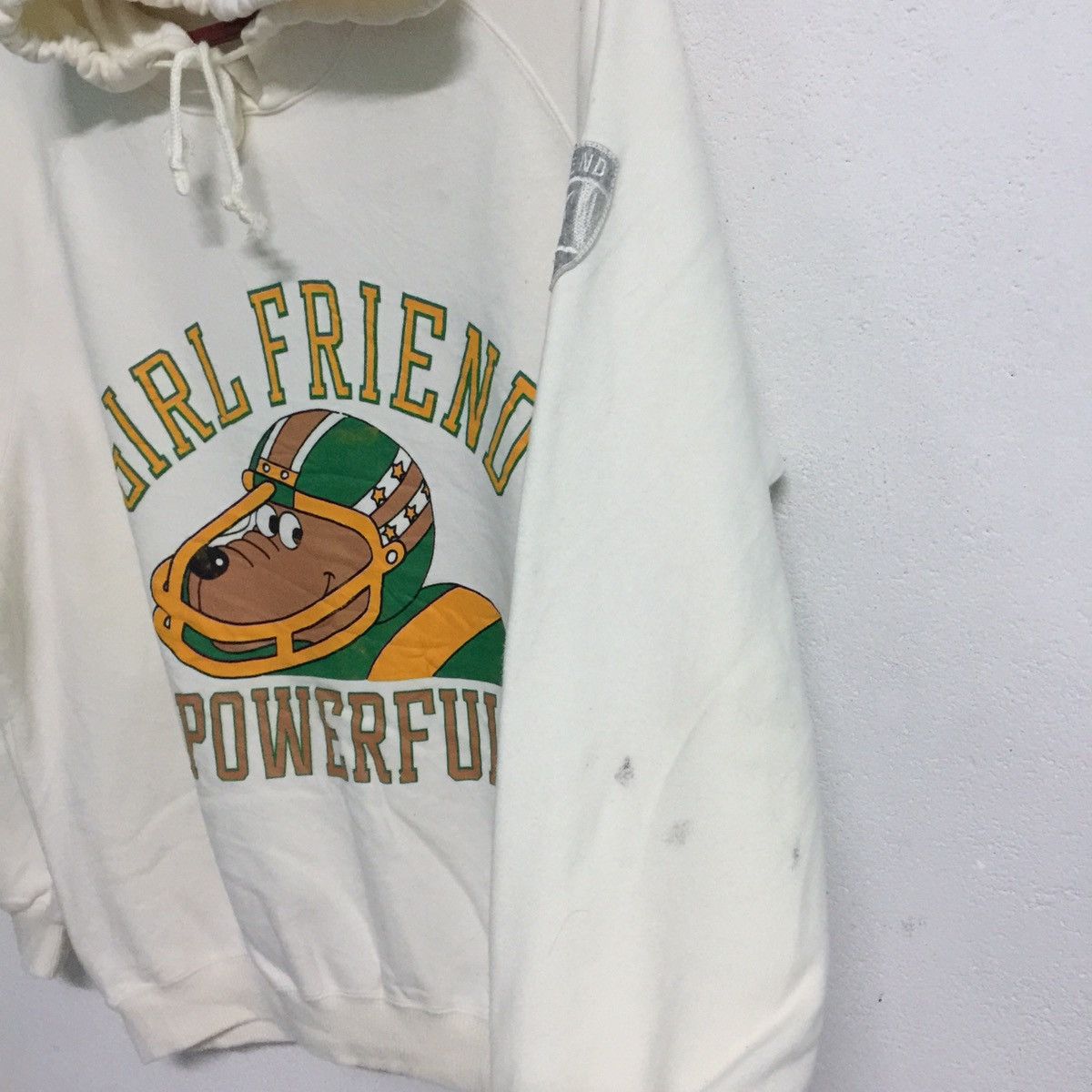 Japanese Brand Girl friend powerful Japanese brand hoodie sweatshirt Size US M / EU 48-50 / 2 - 5 Thumbnail