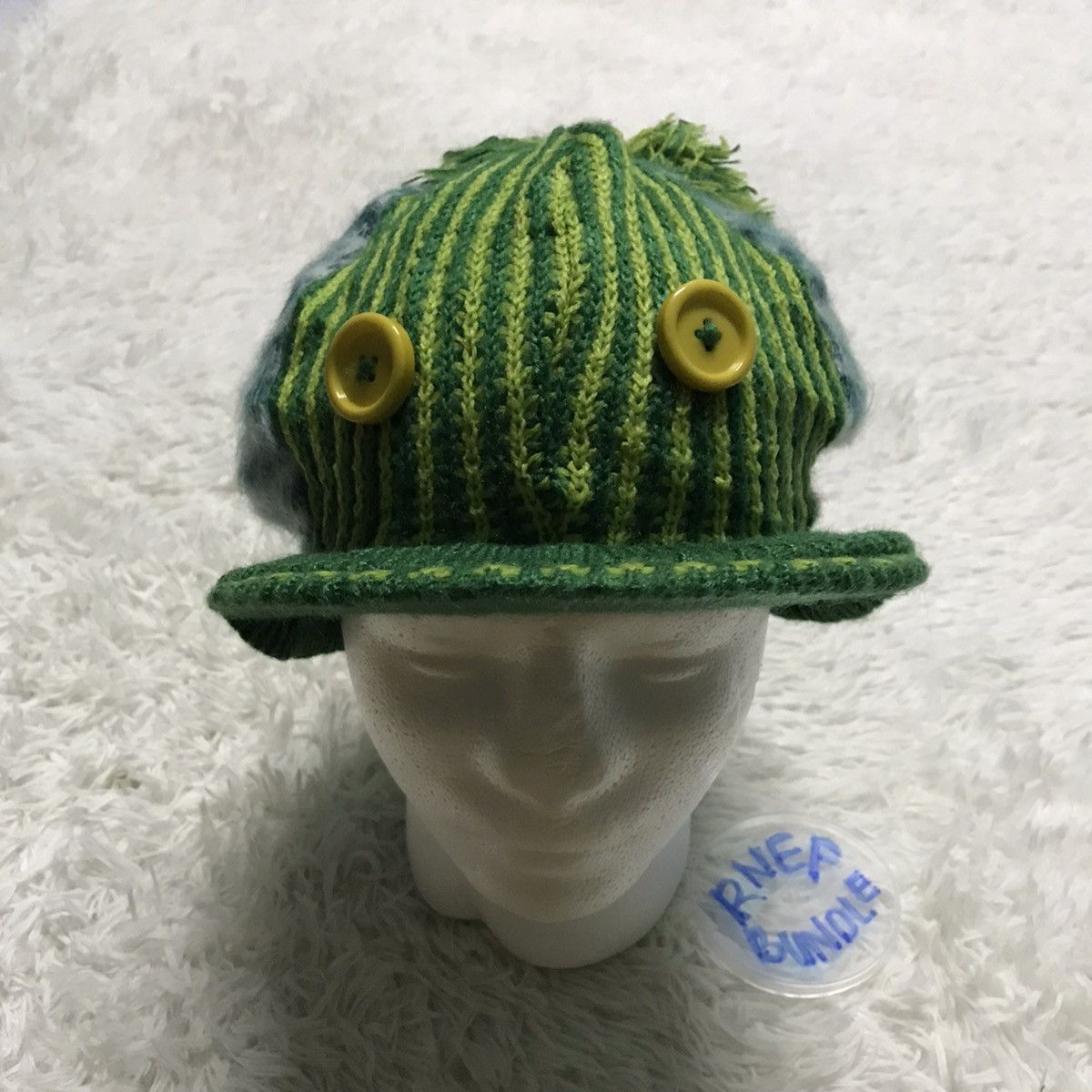Japanese Brand Back alley cap hat snow cap beanie Size ONE SIZE - 2 Thumbnail