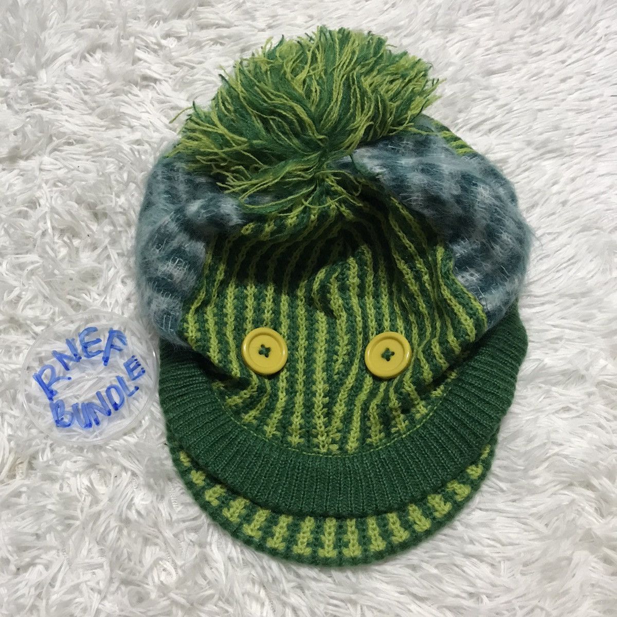 Japanese Brand Back alley cap hat snow cap beanie Size ONE SIZE - 6 Thumbnail