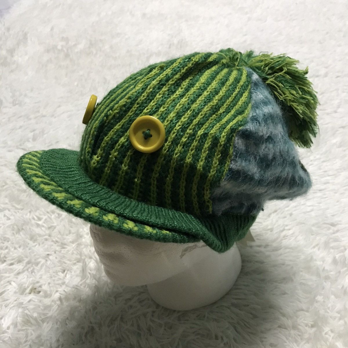 Japanese Brand Back alley cap hat snow cap beanie Size ONE SIZE - 3 Thumbnail