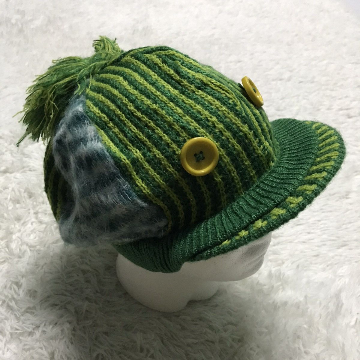 Japanese Brand Back alley cap hat snow cap beanie Size ONE SIZE - 4 Thumbnail
