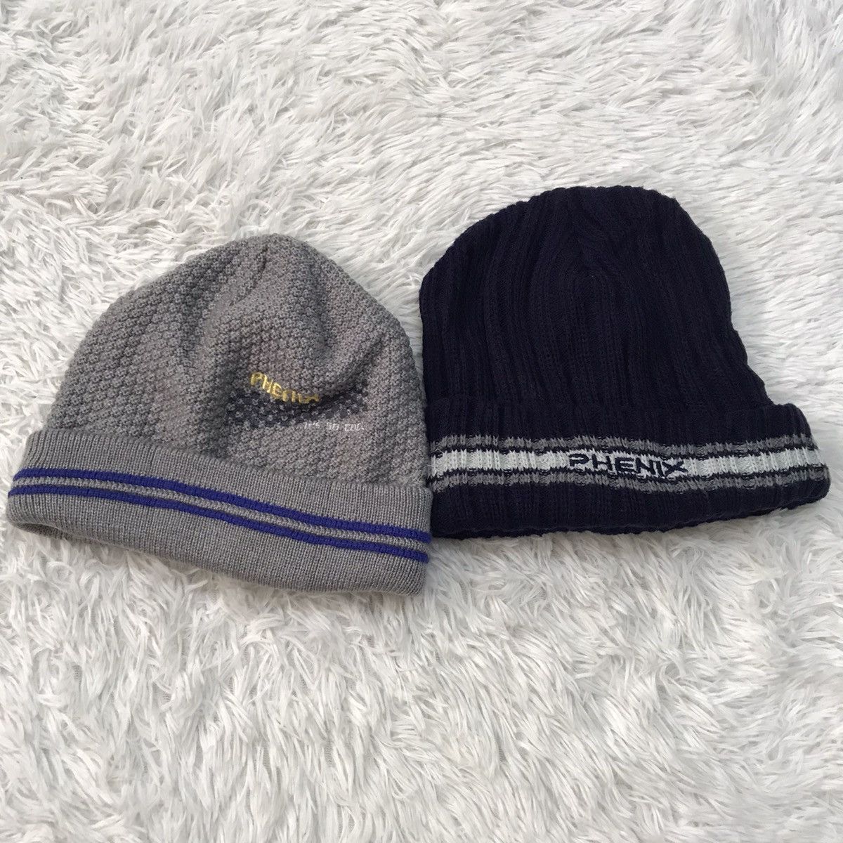 Japanese Brand 2 pieces Japanese Phenix Beanie / Snow Hat / Snow Cap Size ONE SIZE - 1 Thumbnail