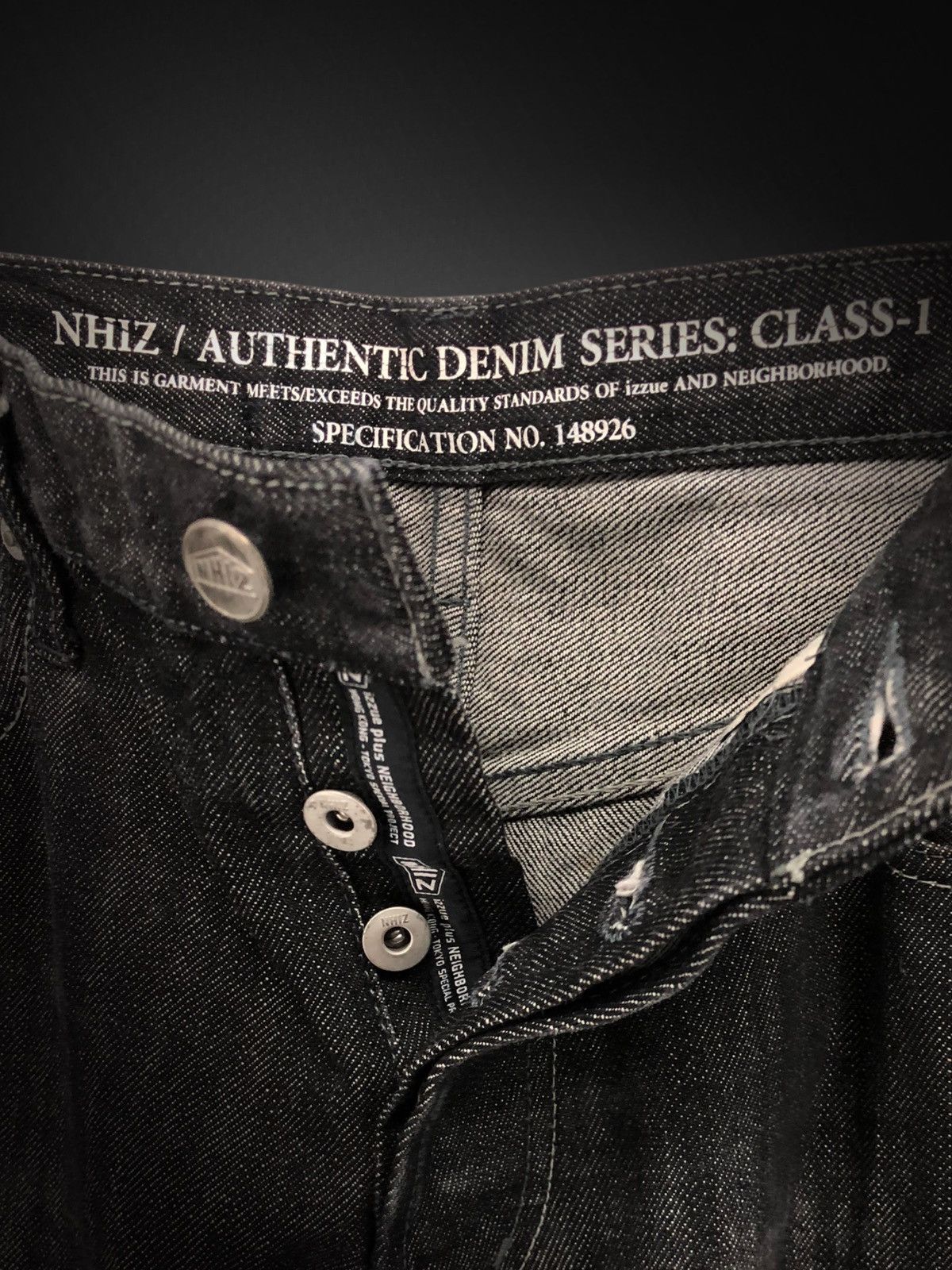 izzue NHIZ: Straight Selvedge Denim Size US 32 / EU 48 - 4 Thumbnail