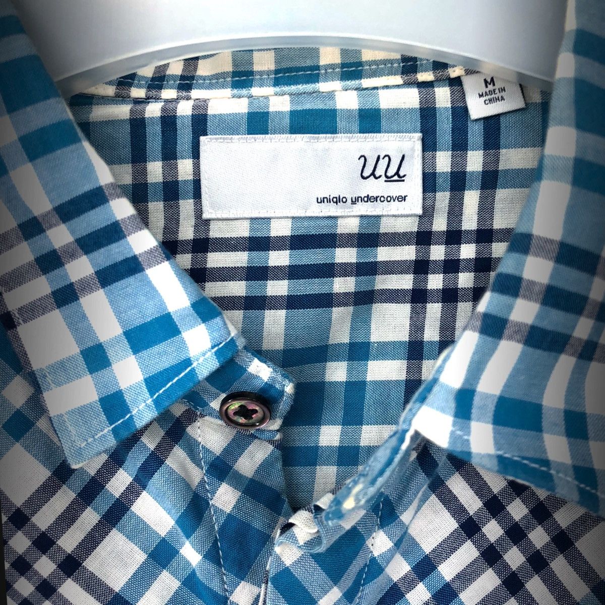 Undercover × Uniqlo Half Close Plaid L/S Shirt Size US M / EU 48-50 / 2 - 3 Thumbnail