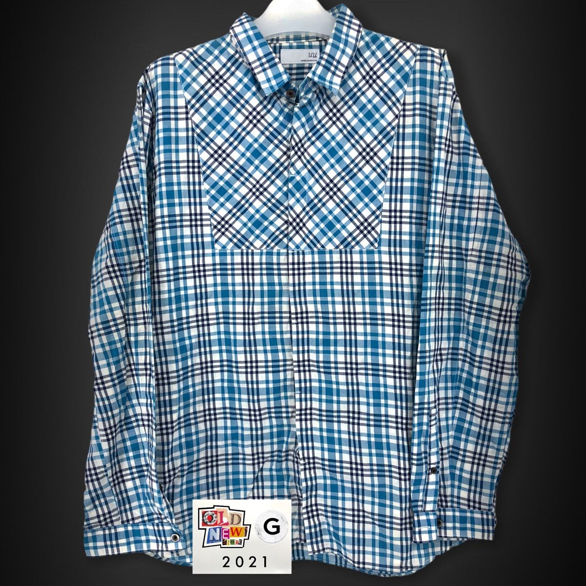 Undercover × Uniqlo Half Close Plaid L/S Shirt Size US M / EU 48-50 / 2 - 1 Thumbnail