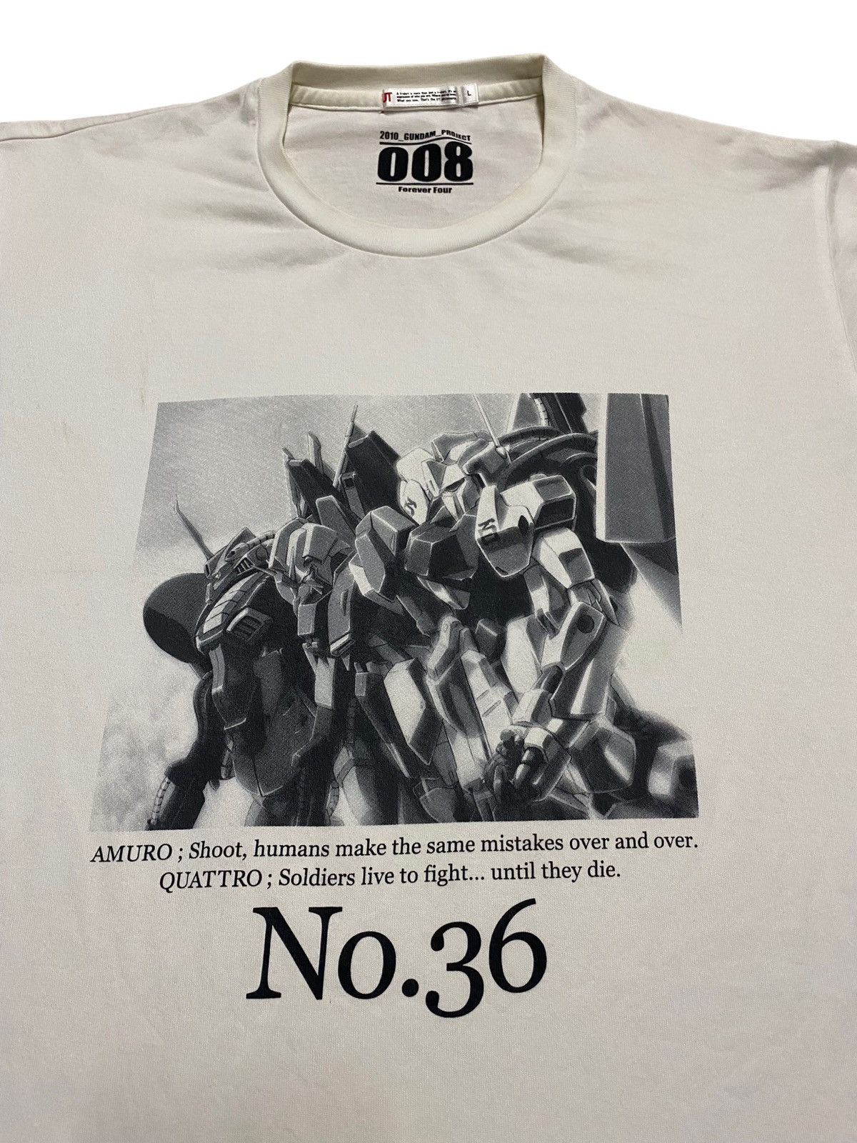 Anime × Cartoon Network × Japanese Brand Vintage Gundam X Uniqlo Shirt. #M Size US L / EU 52-54 / 3 - 2 Thumbnail