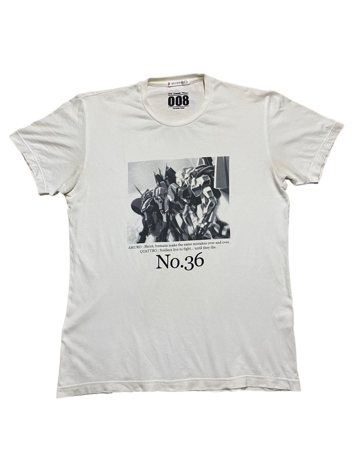 Anime × Cartoon Network × Japanese Brand Vintage Gundam X Uniqlo Shirt. #M Size US L / EU 52-54 / 3 - 1 Thumbnail