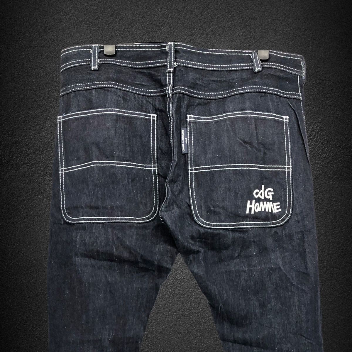 Comme des Garcons Homme Plus CDG Homme+ Selvedge Denim HT-P018 Size US 36 / EU 52 - 5 Thumbnail