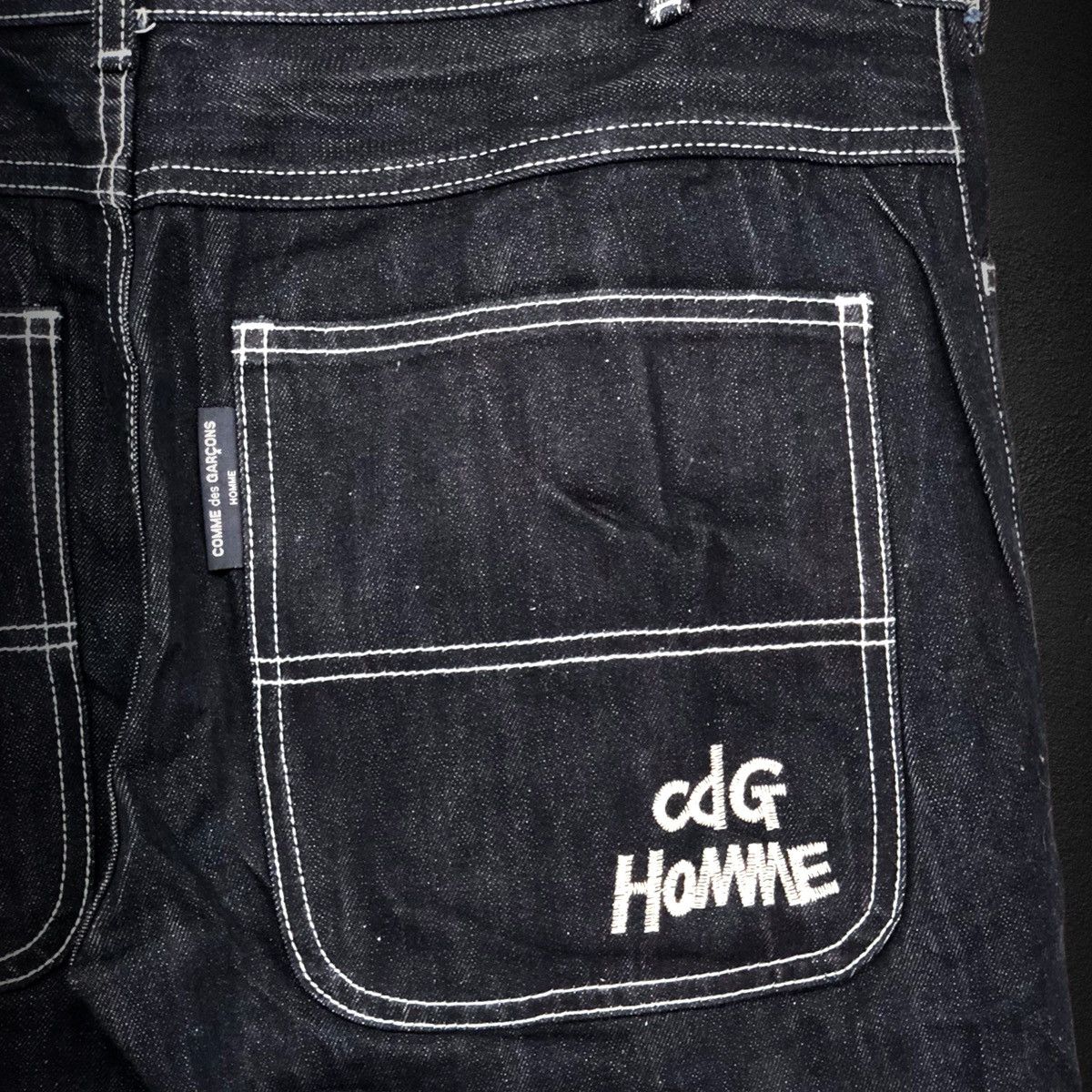 Comme des Garcons Homme Plus CDG Homme+ Selvedge Denim HT-P018 Size US 36 / EU 52 - 6 Thumbnail