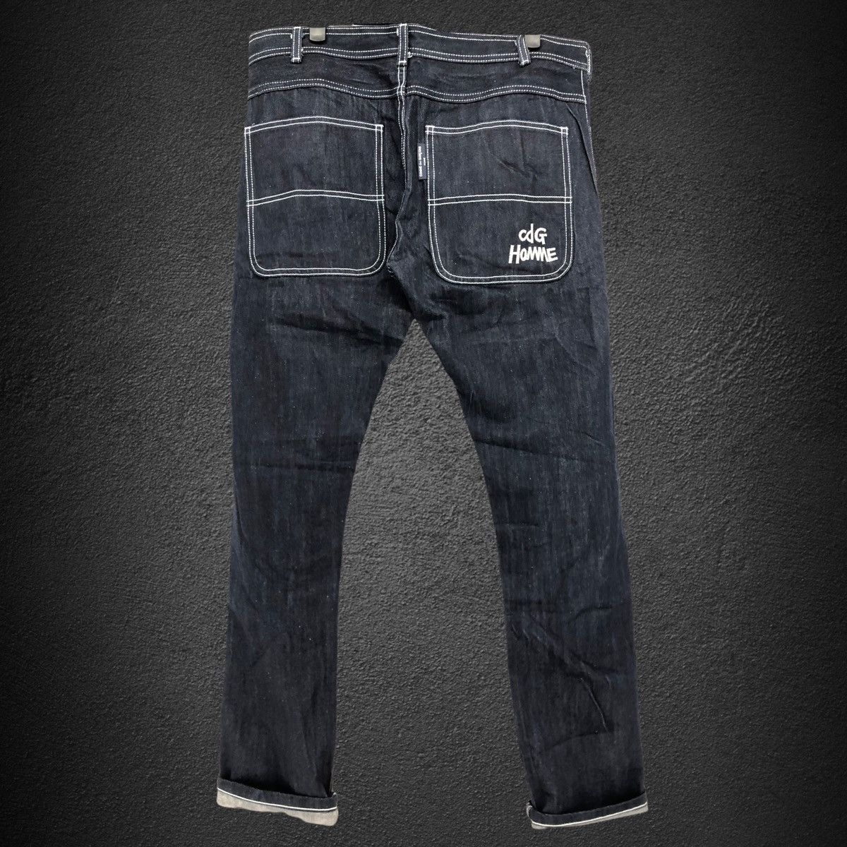 Comme des Garcons Homme Plus CDG Homme+ Selvedge Denim HT-P018 Size US 36 / EU 52 - 4 Thumbnail