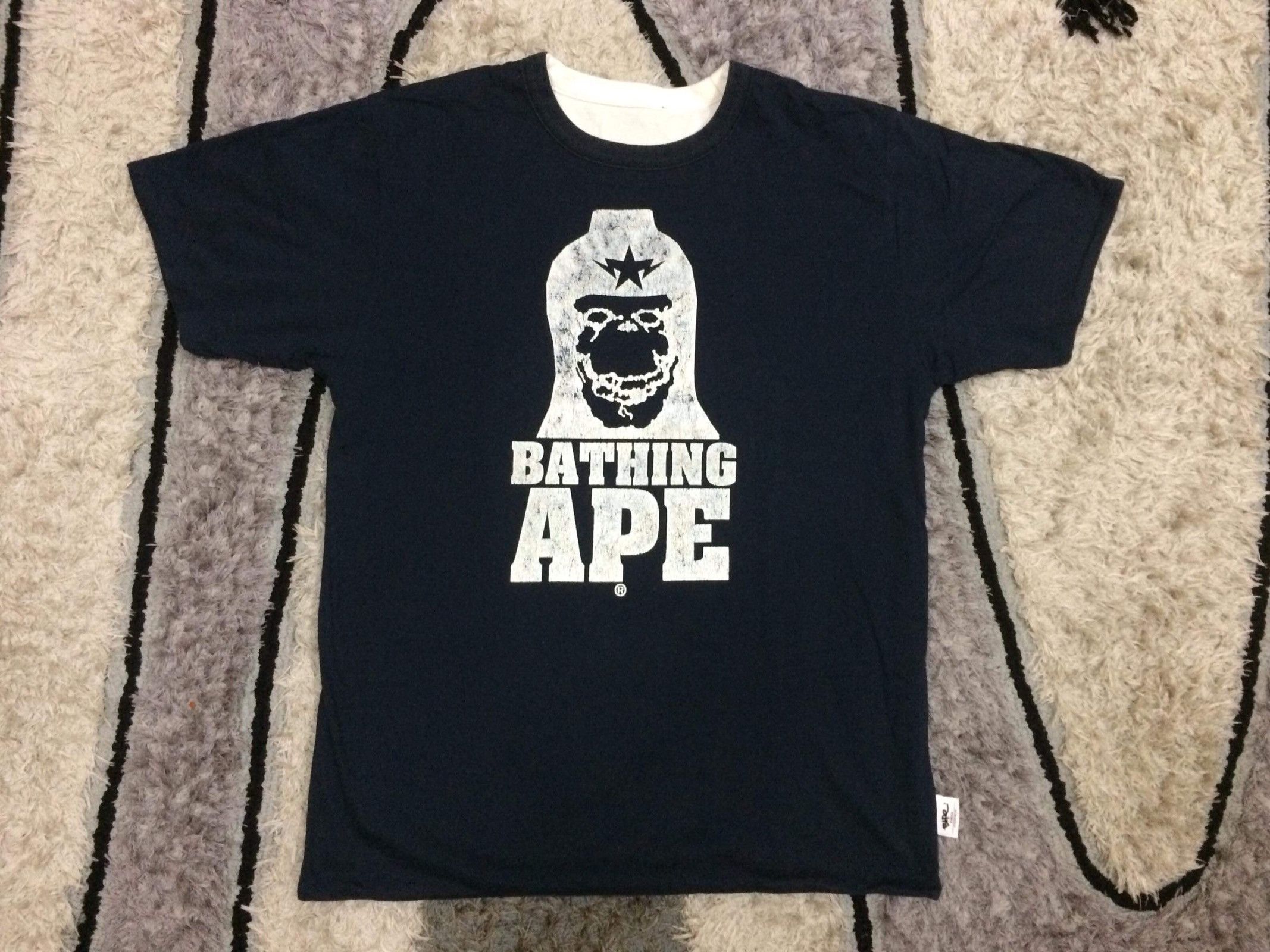 Bape A Bathing Ape Reversible Tee Size US M / EU 48-50 / 2 - 1 Thumbnail