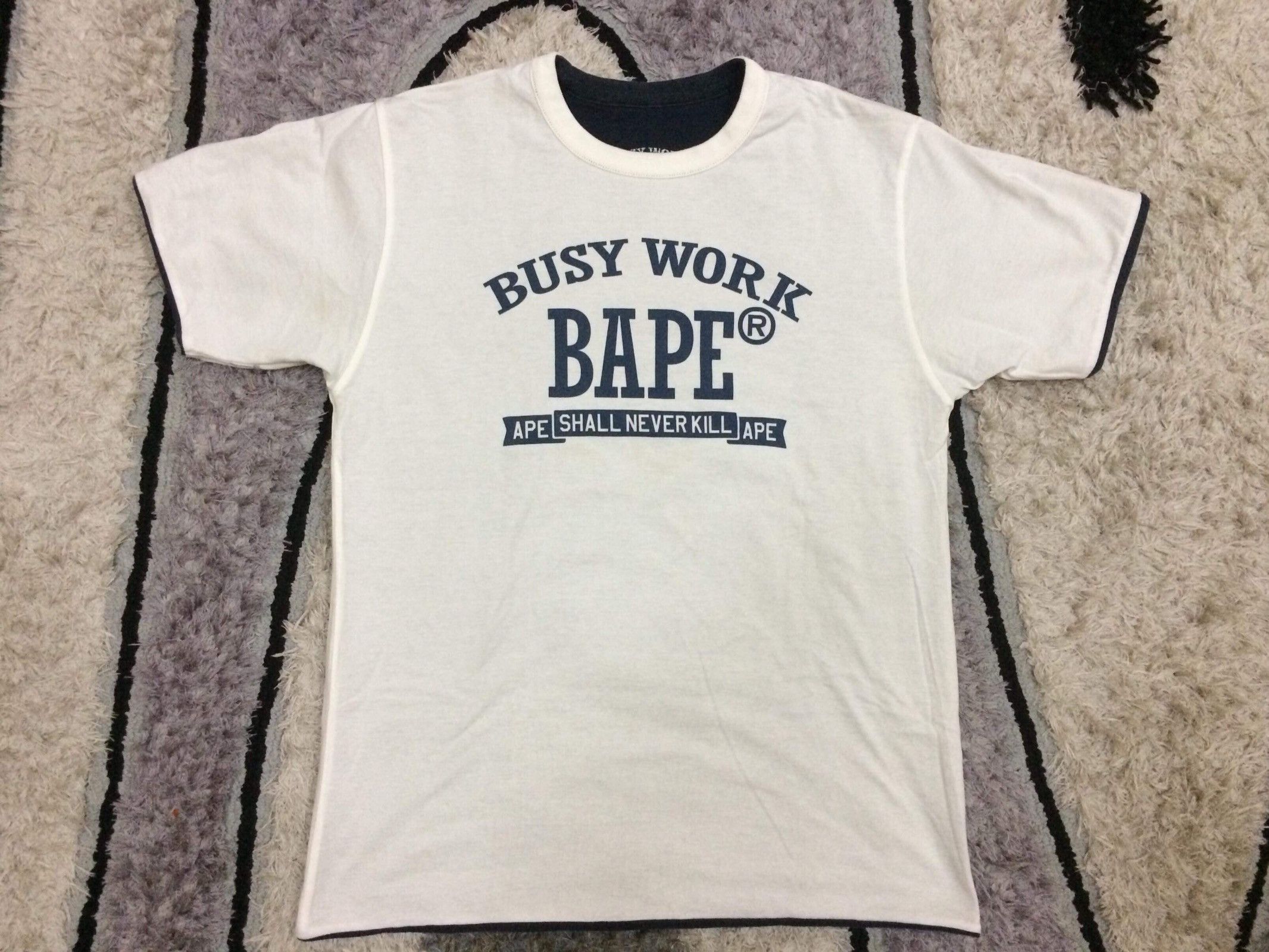 Bape A Bathing Ape Reversible Tee Size US M / EU 48-50 / 2 - 2 Thumbnail