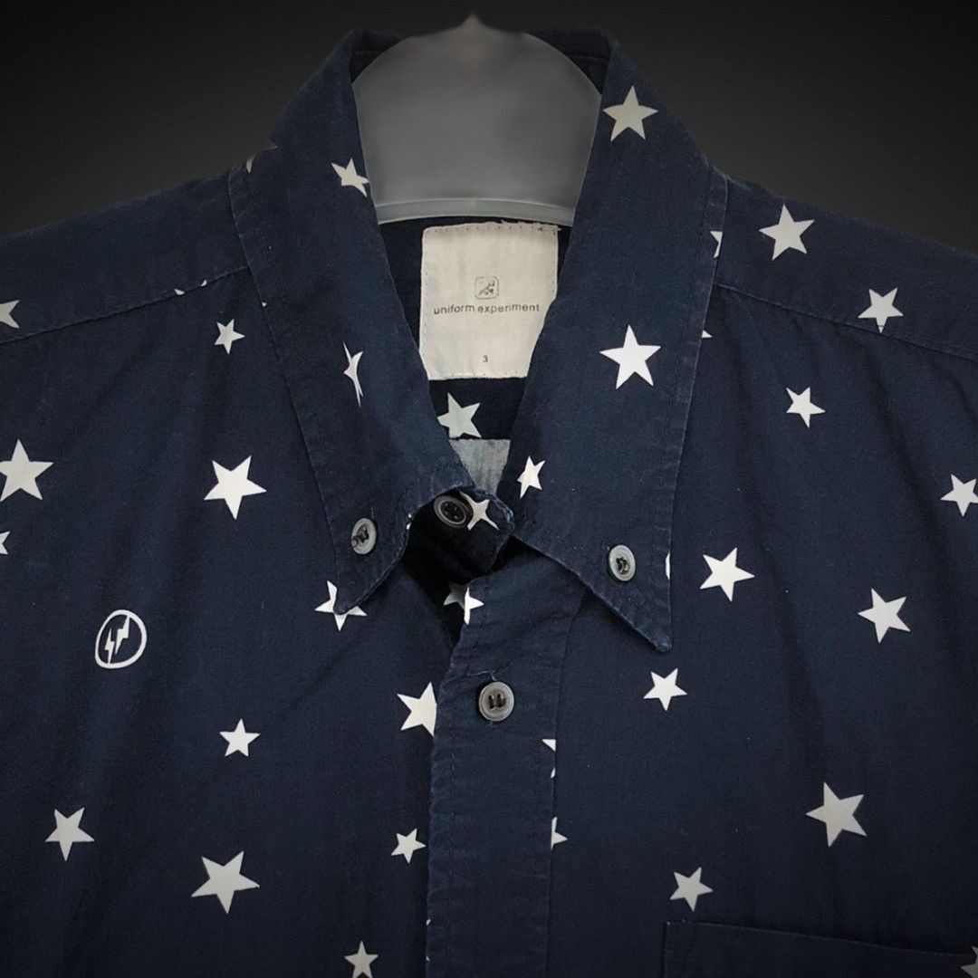 Fragment Design UE x Fragment Monogram L/S Button Up Shirt Size US L / EU 52-54 / 3 - 2 Thumbnail