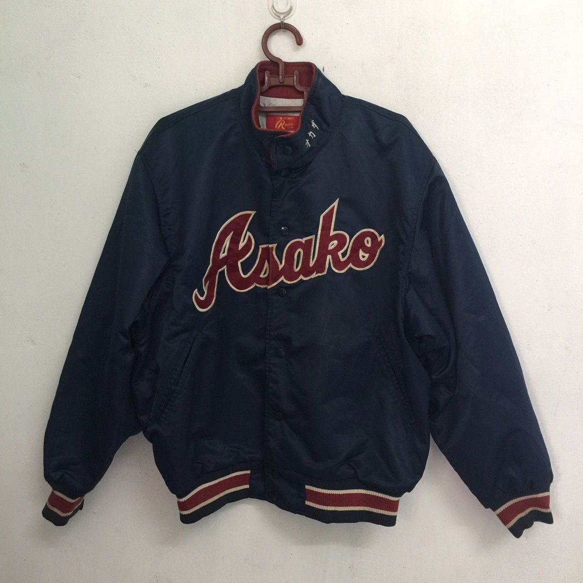 Asics Rawlings by Asics Asako Japanese brand jacket Size US L / EU 52-54 / 3 - 1 Thumbnail