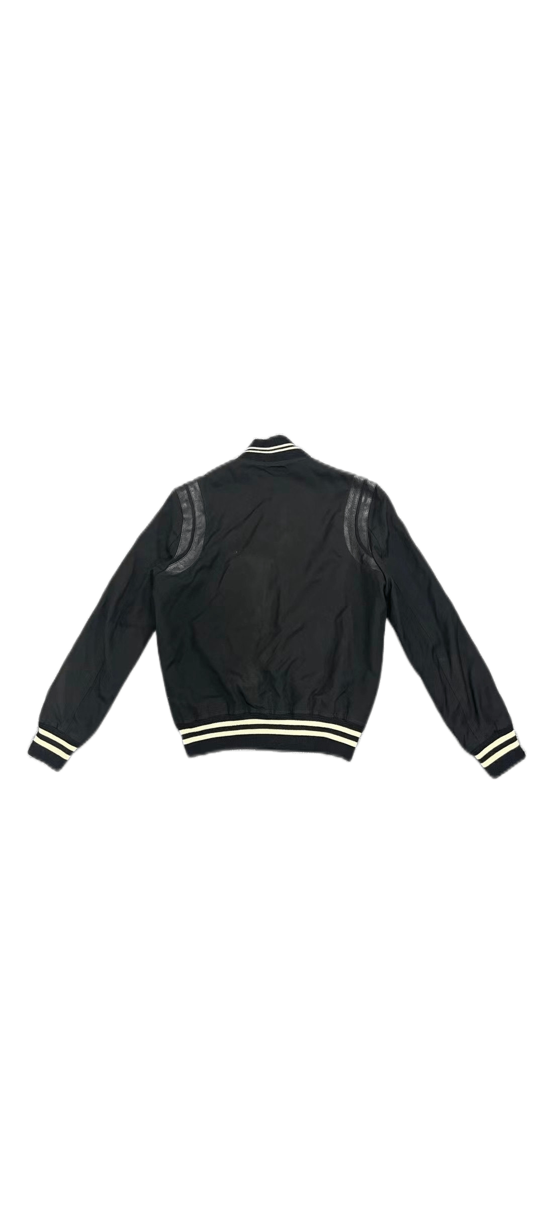Saint Laurent Paris Saint Laurent Black Baseball Jacket Size US S / EU 44-46 / 1 - 2 Thumbnail
